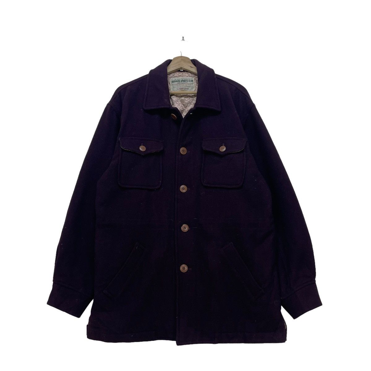 Vintage University Of Havard Sports Club Sportmaanship Jacket Size US M / EU 48-50 / 2 - 1 Thumbnail