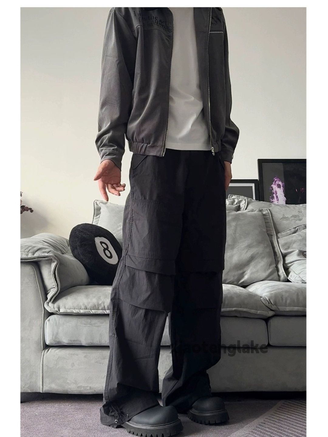 Designer × Japanese Brand × Vintage utility military outdoor loose baggy hiphop cargo pants Size US 32 / EU 48 - 2 Thumbnail