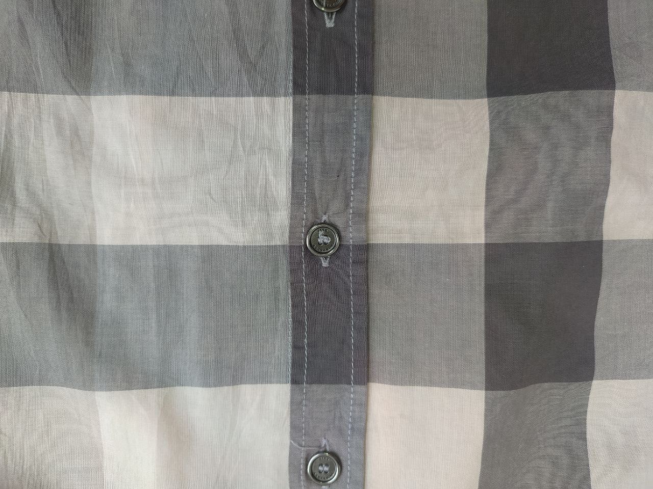 Burberry BURBERRY BRIT CHECKED BROWN SHIRT SIZE Size US S / EU 44-46 / 1 - 3 Thumbnail
