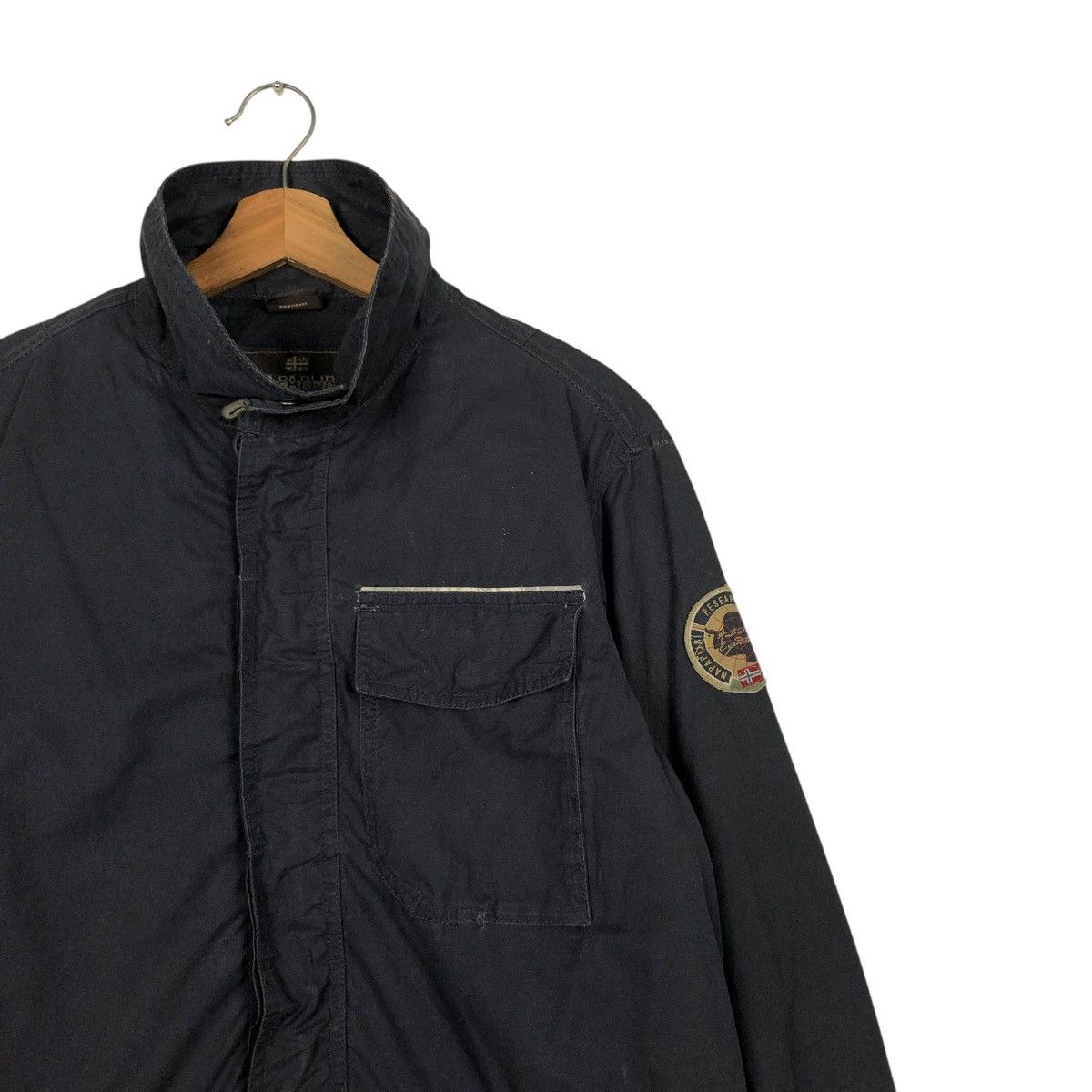 Napapijri 🔥VINTAGE NAPAPIJRI JACKET BIG LOGO BLANKET Size US S / EU 44-46 / 1 - 9 Thumbnail