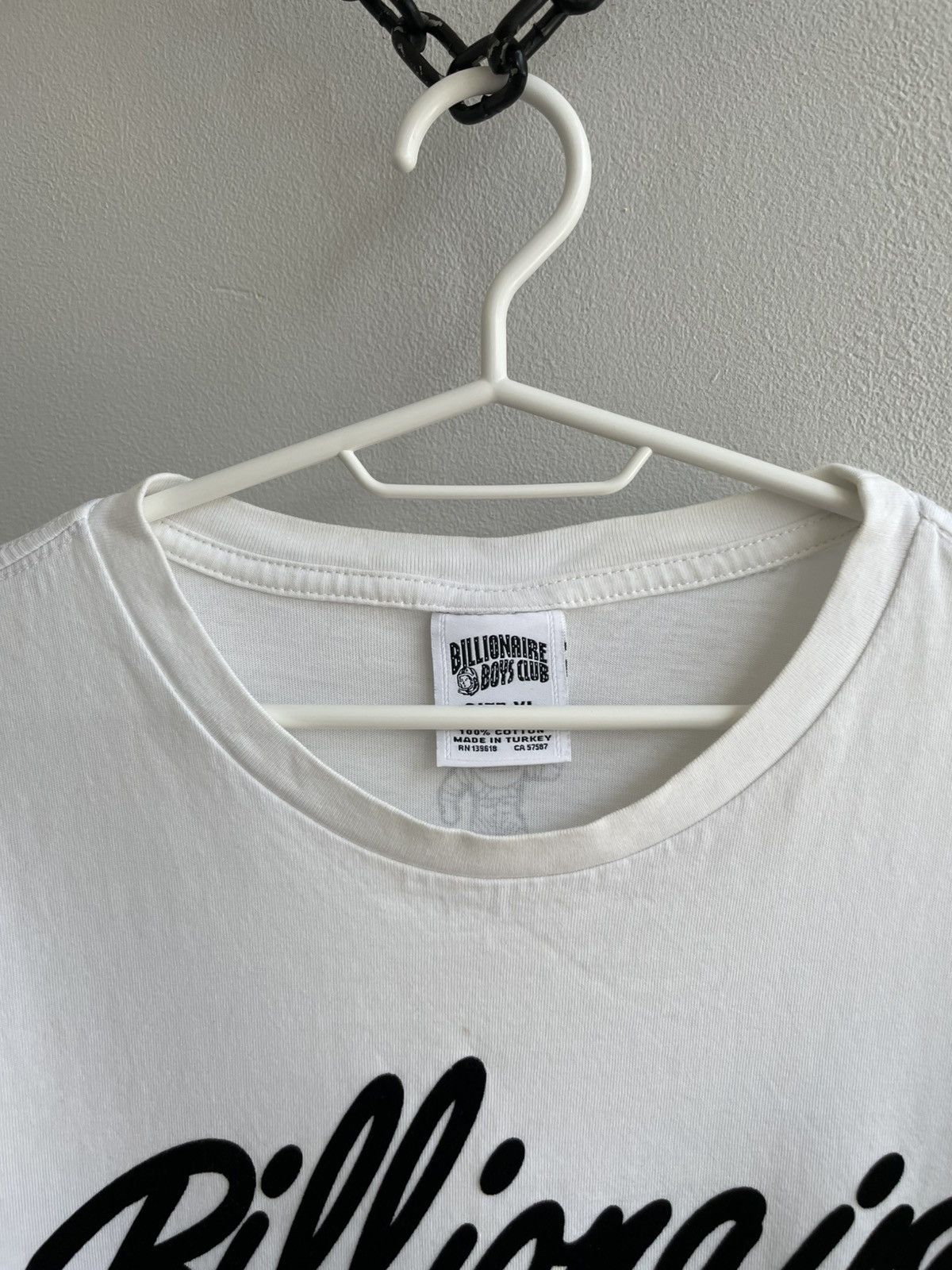 Billionaire Boys Club Billionaire Boys Club BBC Scripted T Shirt Tee White Size XL Size US XL / EU 56 / 4 - 6 Thumbnail