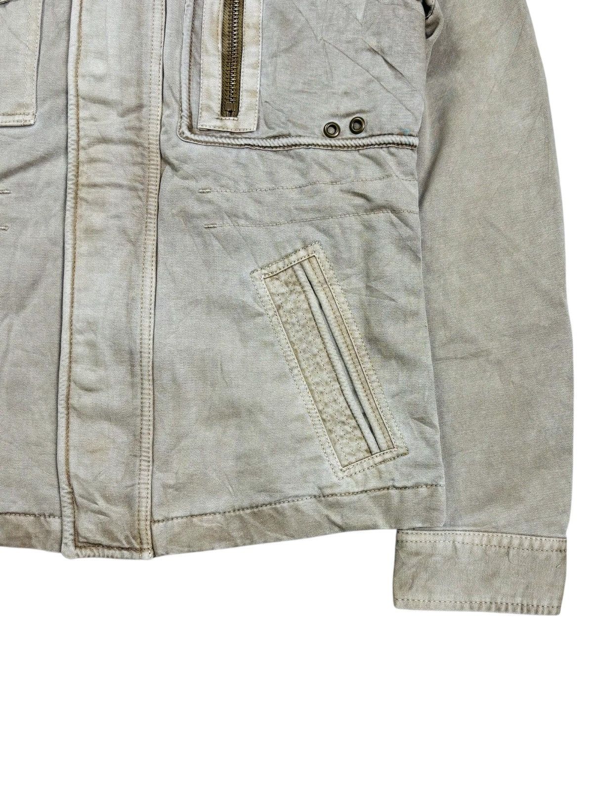 GOA Archive Plag Plag - Apocalypse Style Mud Wash Bono Jacket Size US M / EU 48-50 / 2 - 8 Thumbnail