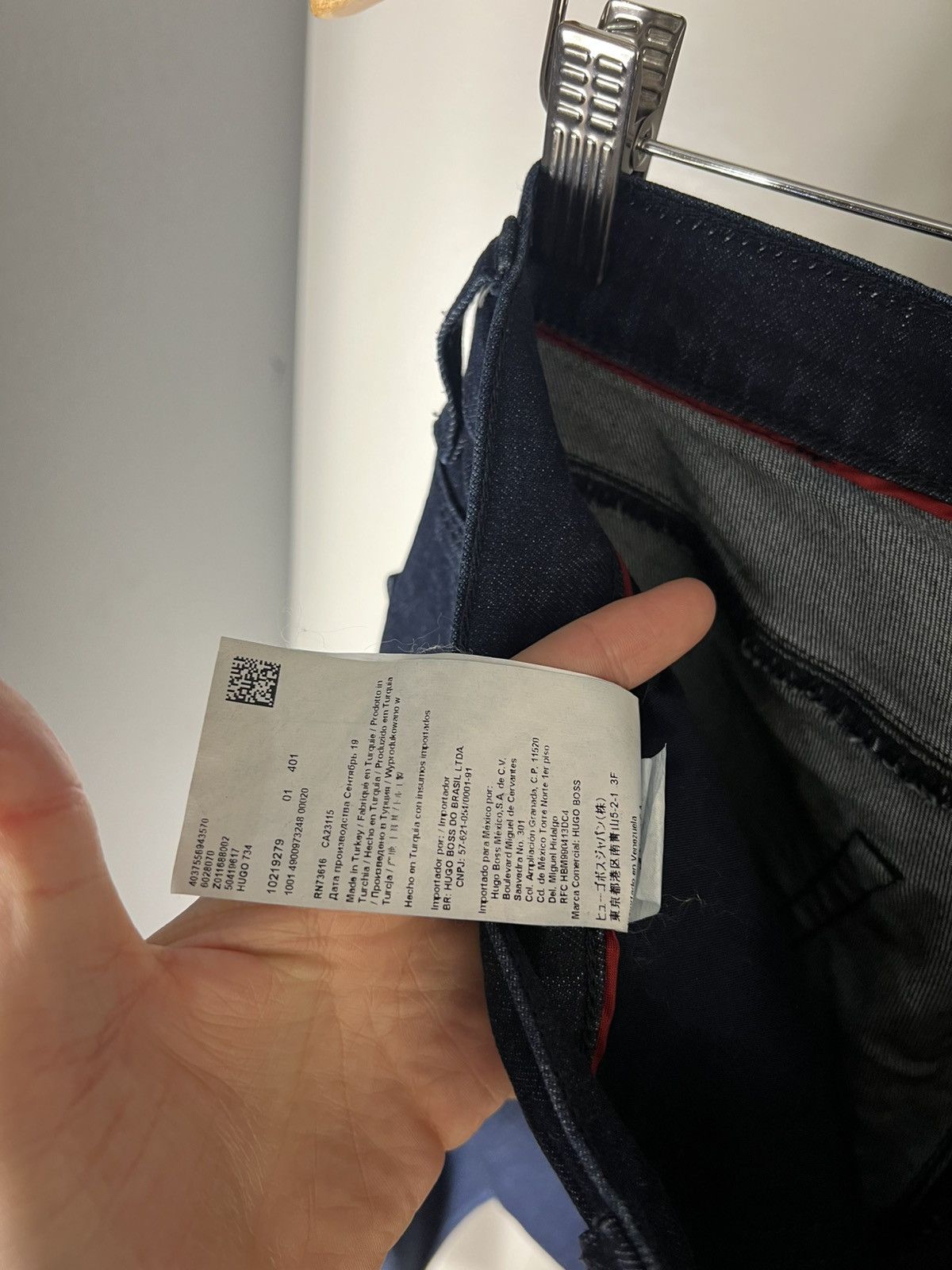 Hugo Boss HUGO BOSS CLASSIC DENIM CASUAL JEANS SKINNY SPECIAL LOOK Y2K Size US 34 / EU 50 - 13 Thumbnail