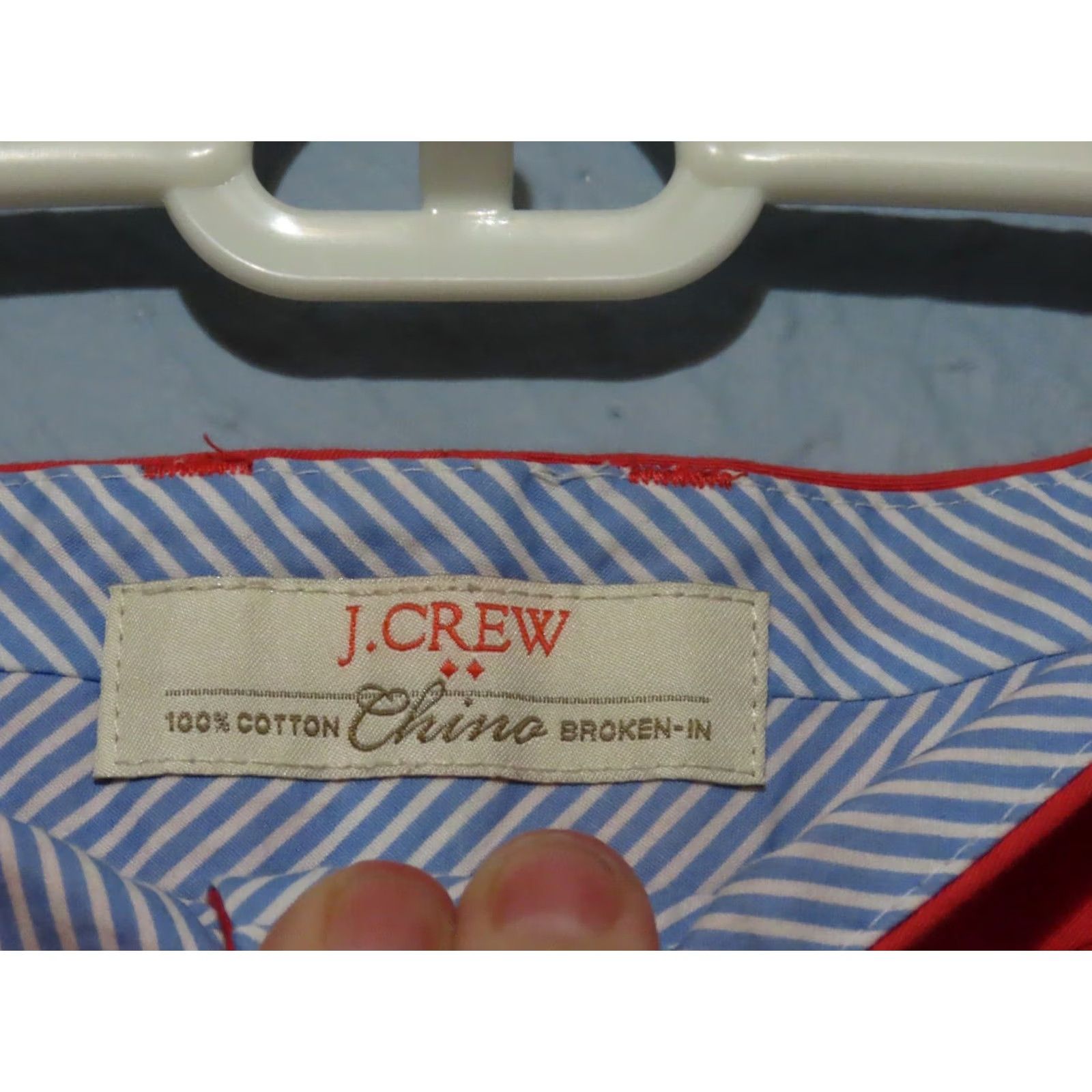 J.Crew J.CREW Women's 6 Hot Pink Chino Shorts 4" Inseam Solid Cotton Blend Regular Rise City Colorful Pockets Zip Front Casual Adults Mens Womens Girls Boys Size 28" / US 6 / IT 42 - 3 Thumbnail