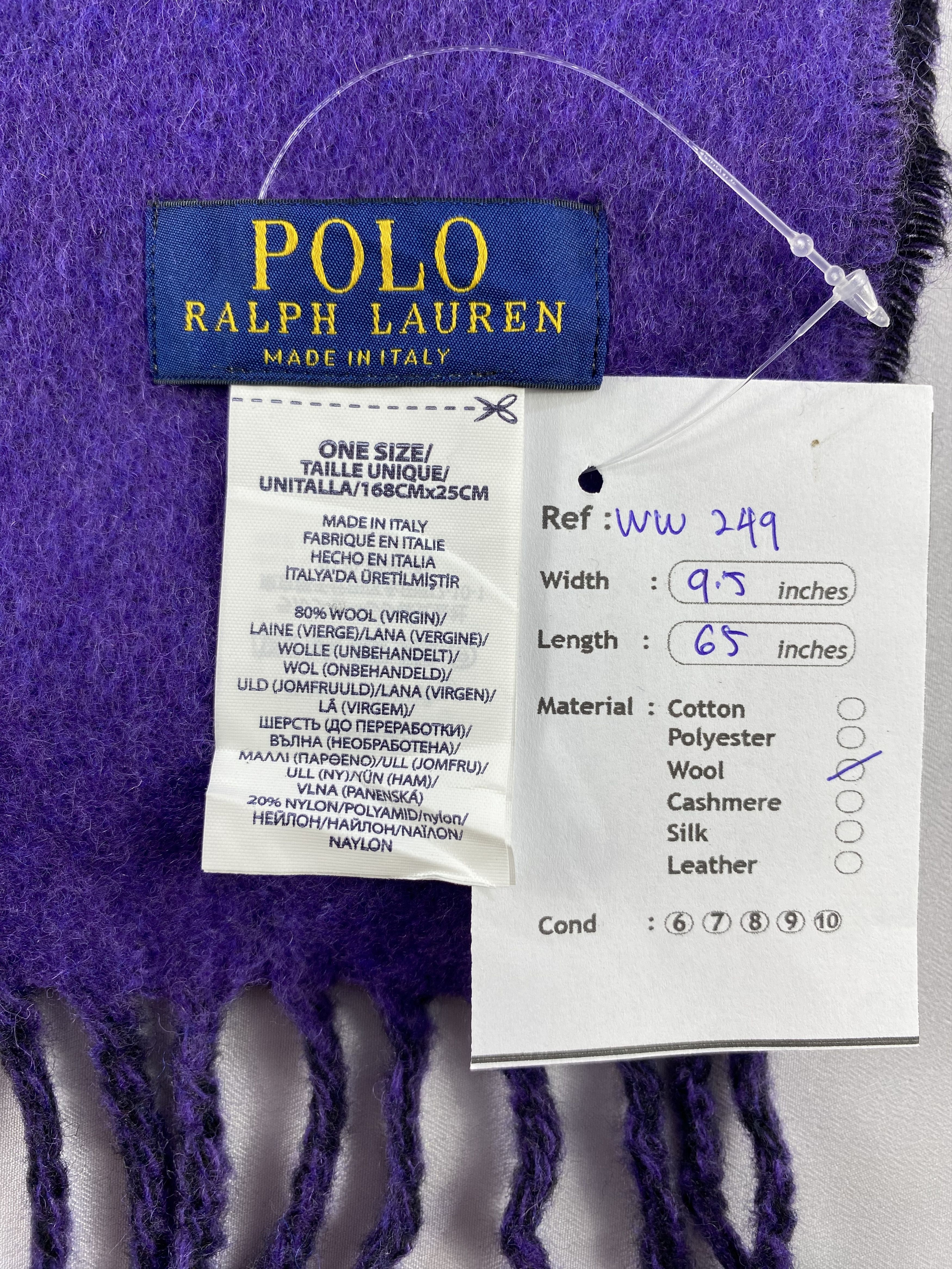 Polo Ralph Lauren Polo Ralph Lauren Scarf / Muffler / Neckwear - WW249 Size ONE SIZE - 6 Thumbnail