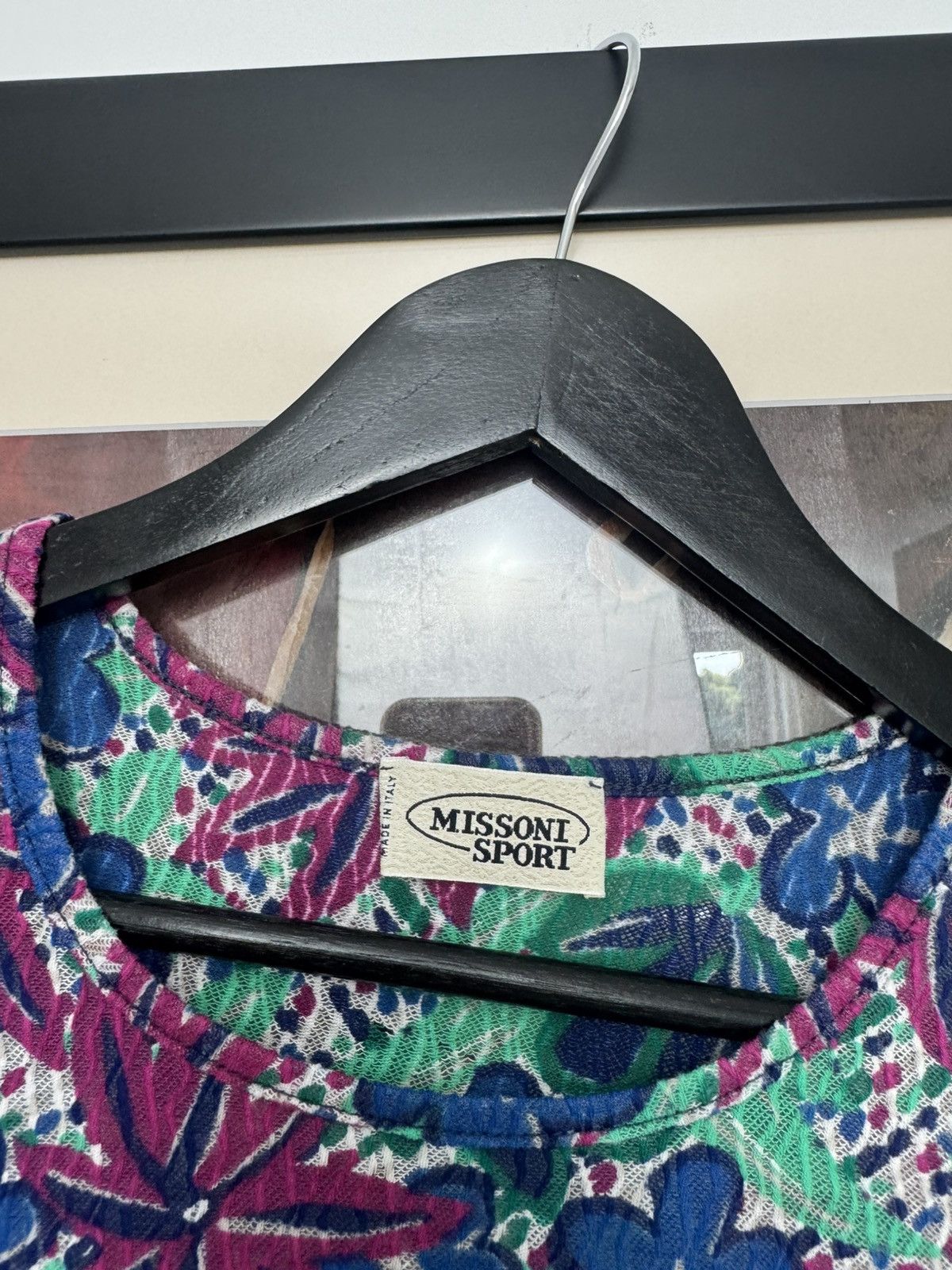 Missoni Missoni Vintage Made In Italy Luxury Top Tshirt 90s Multi Size M / US 6-8 / IT 42-44 - 4 Thumbnail