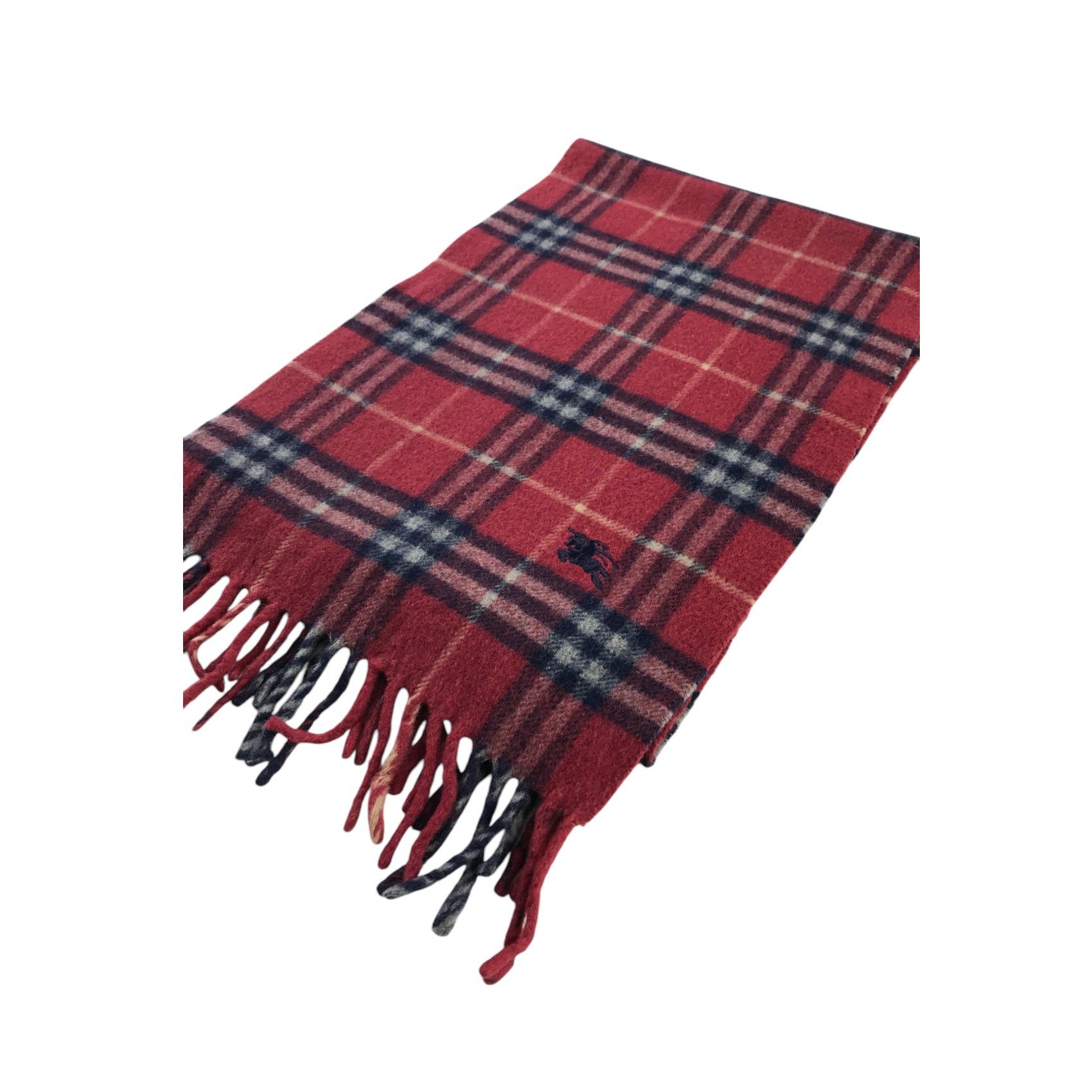 Burberry × Vintage Burberry Scarf / Muffler / Neckwear - WW1865 Size ONE SIZE - 4 Thumbnail