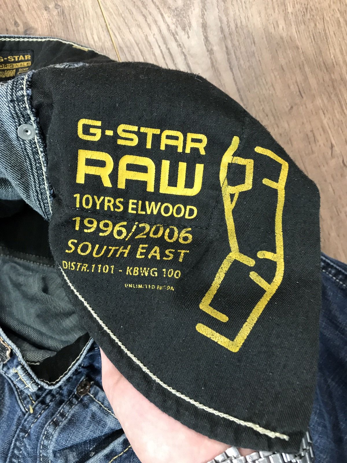 G-Star Vintage G Star Raw Distressed denim pants Jeans Size US 32 / EU 48 - 8 Thumbnail