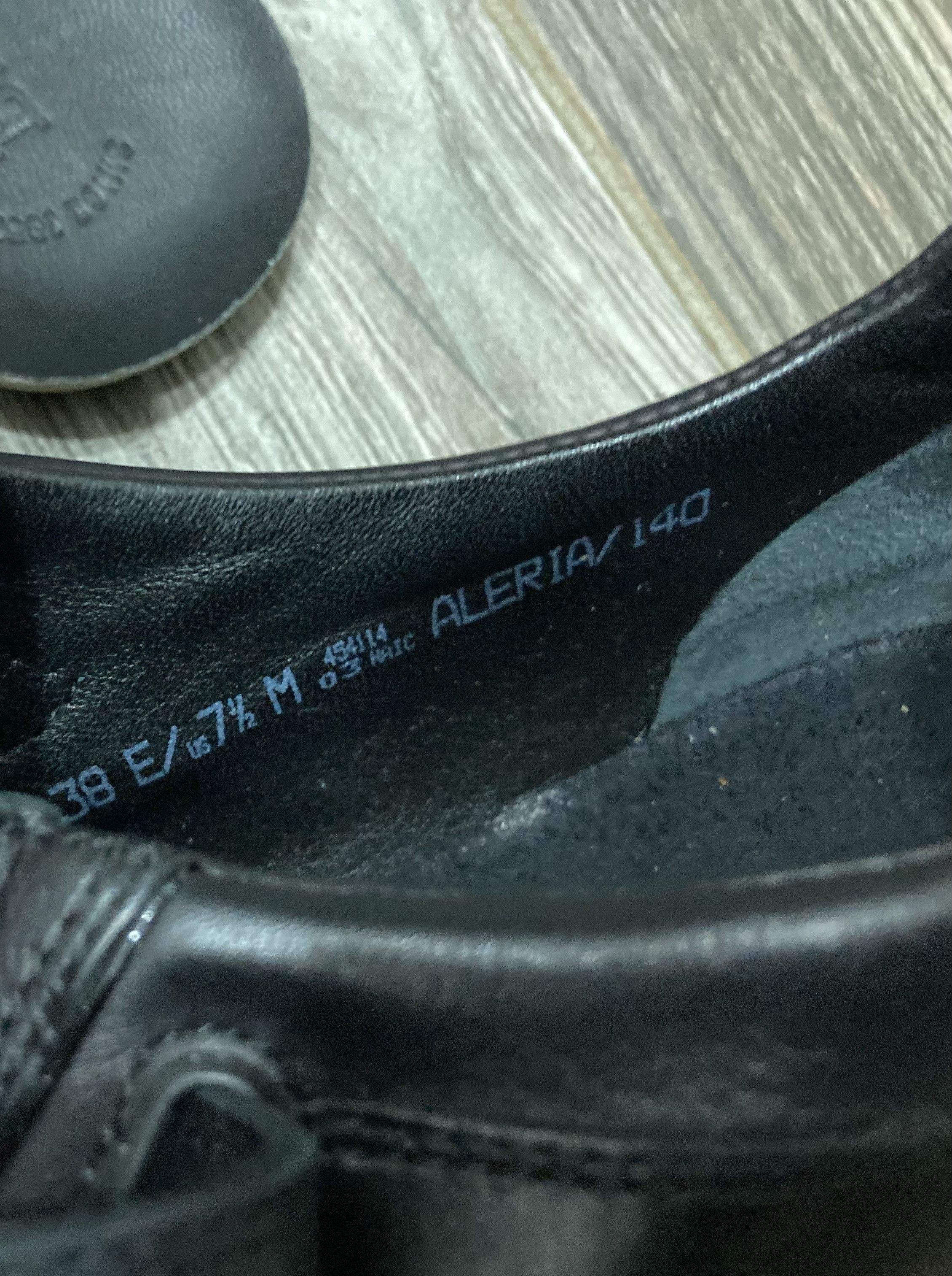 Bally Bally black leather low top sneakers with two straps across Size US 8 / IT 38 - 7 Thumbnail