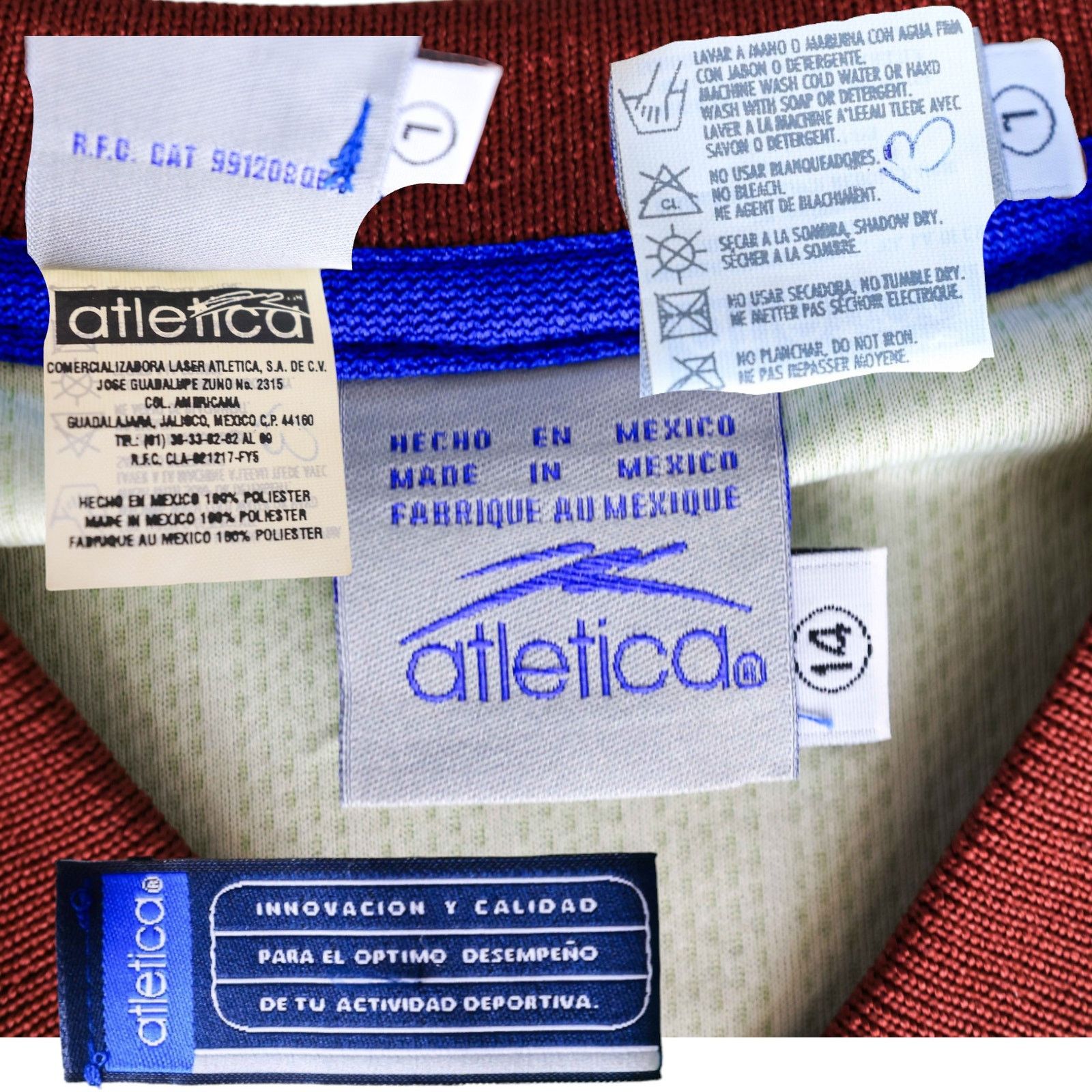 Atletica Atletica 90's MLS Nestle Milo Youth L 14 Soccer Jersey Size US S / EU 44-46 / 1 - 8 Thumbnail