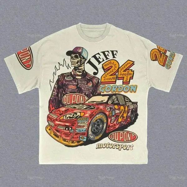 VIBE Vintage Skull Print T-Shirt Retro Hip Hop y2k Size US L / EU 52-54 / 3 - 1 Thumbnail