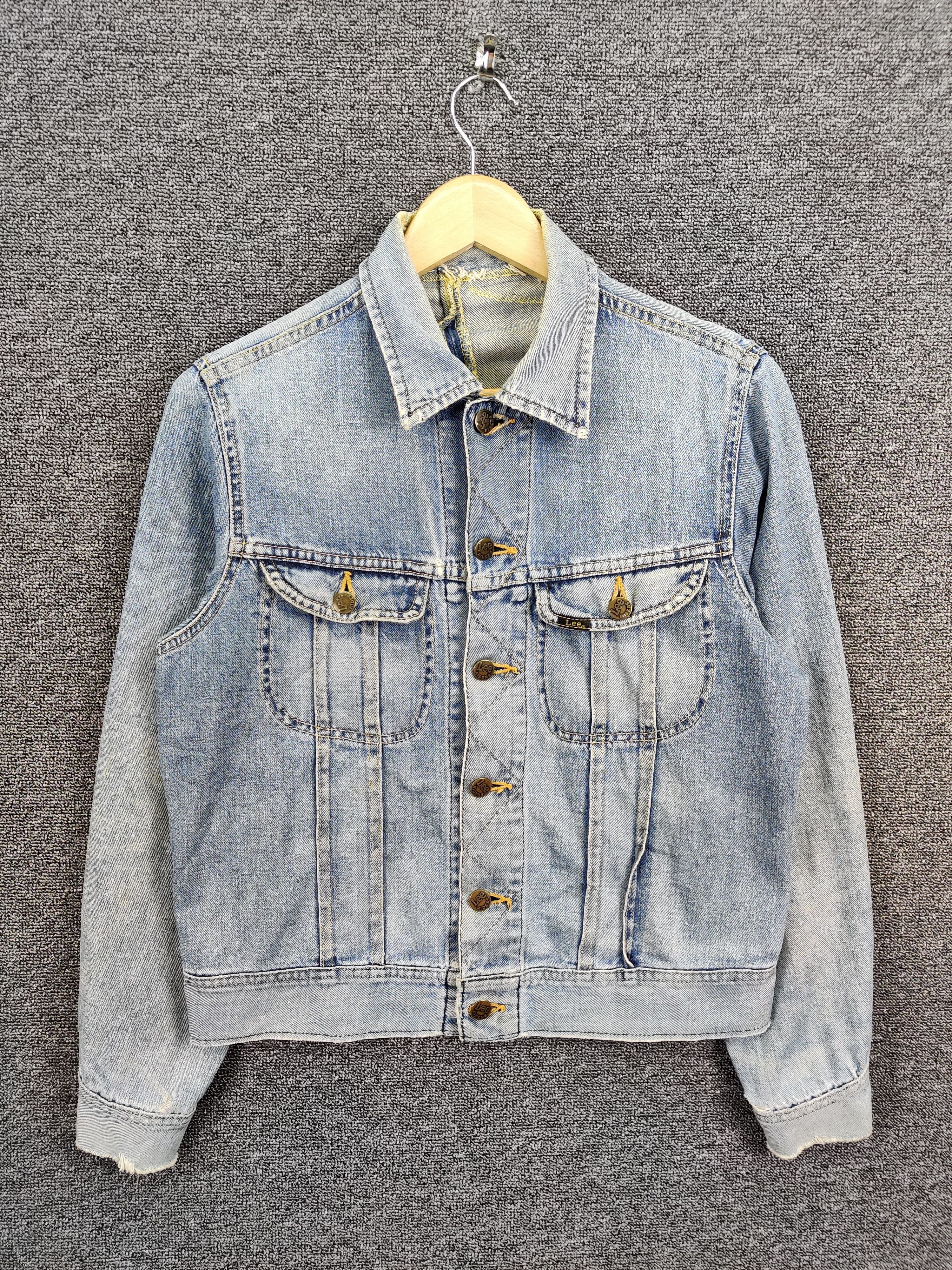 Lee Vintage Thrashed Lee Riders Distressed Denim Jacket Size US M / EU 48-50 / 2 - 1 Thumbnail