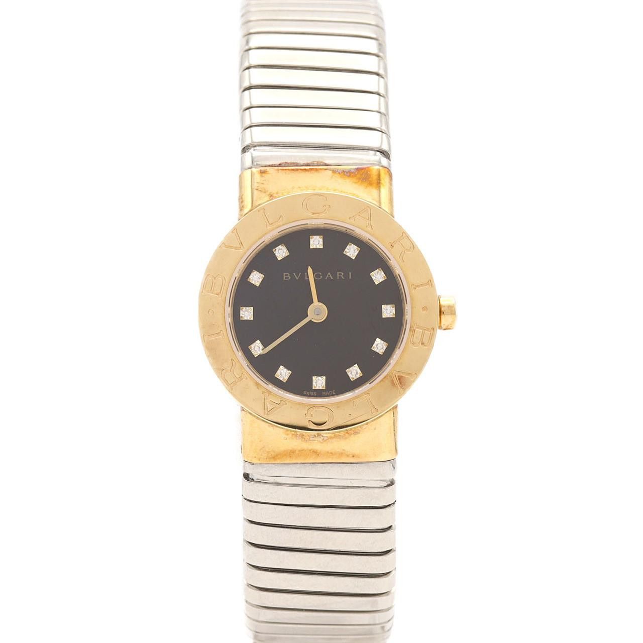 Bvlgari Bvlgari Bvlgari Bvlgari Tubogas Au750 Quartz Precious Metal Quartz BB232TG/12 DUTY FREE for USA Size ONE SIZE - 1 Thumbnail
