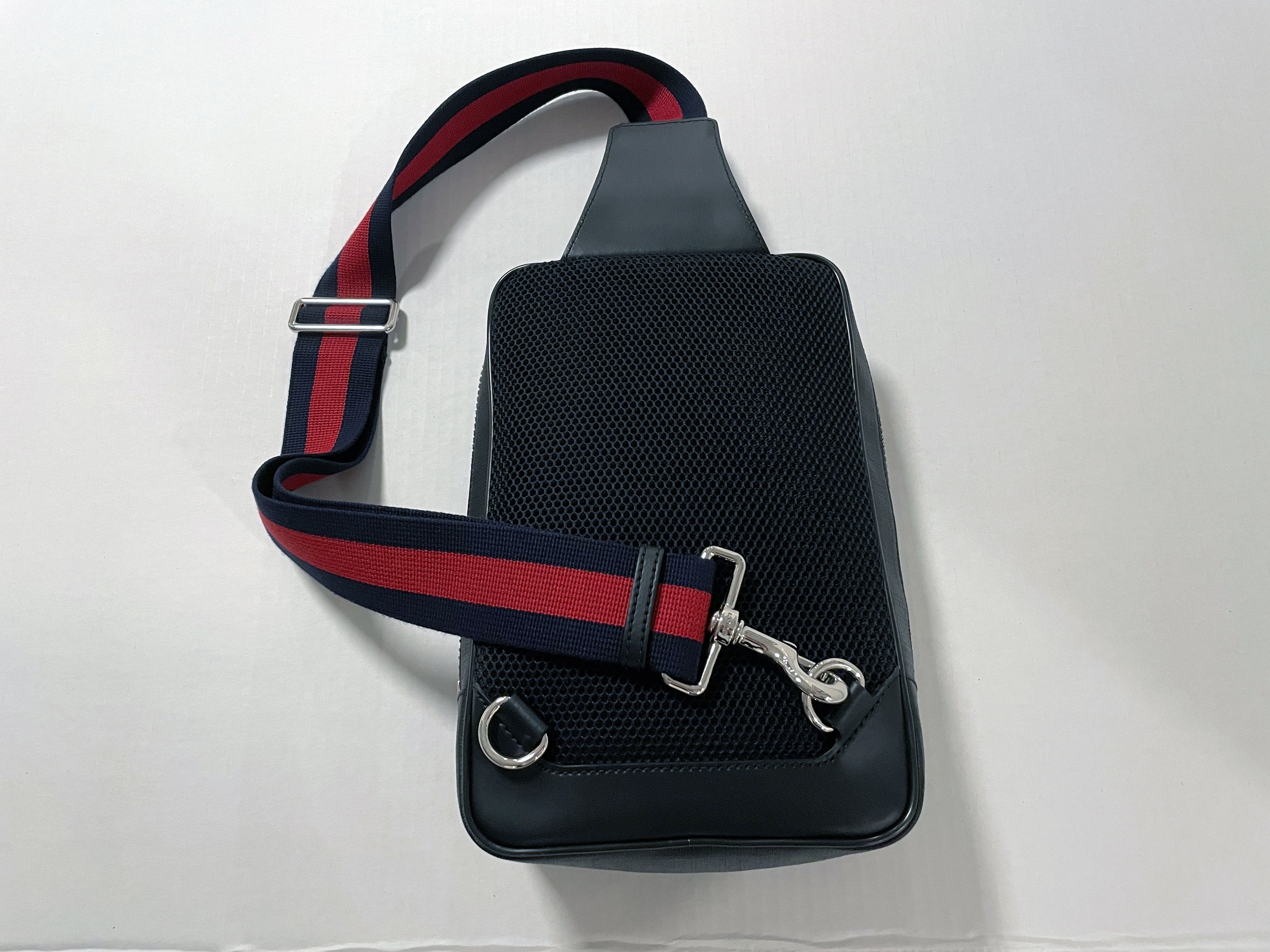 Gucci Gucci Black Sling Backpack *Authentic* Size ONE SIZE - 6 Thumbnail