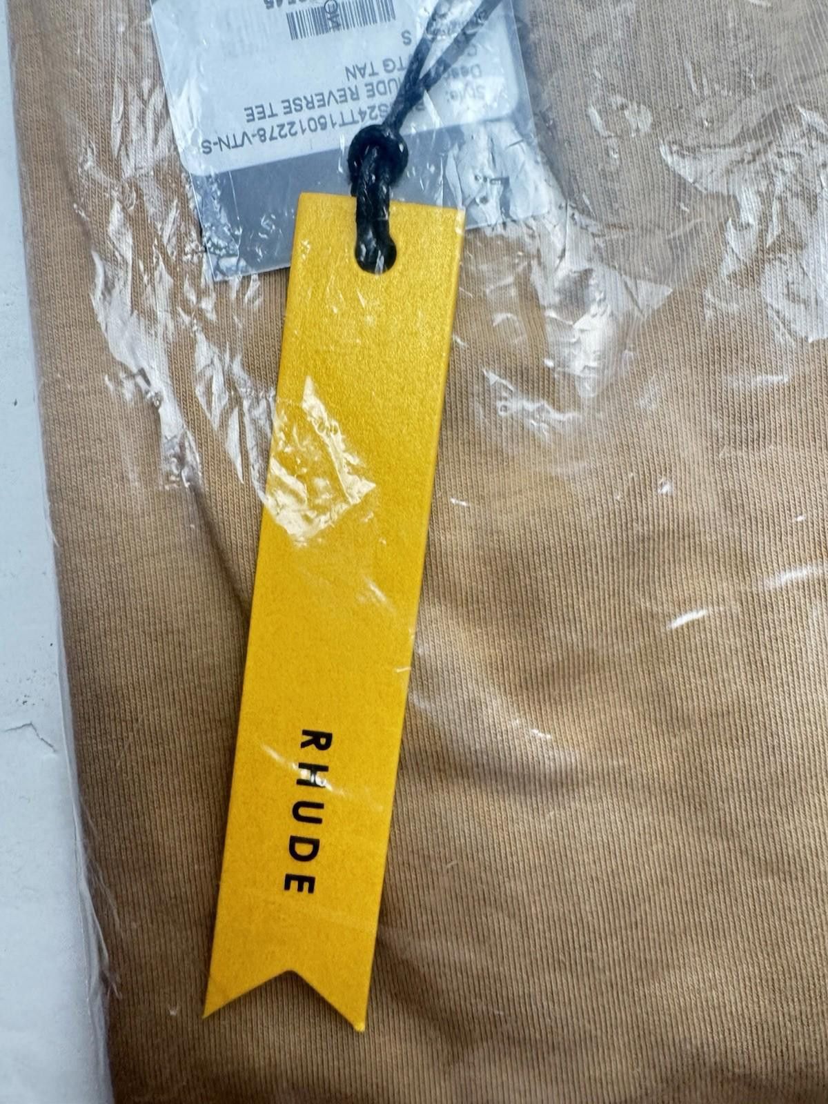 Rhude Rhude Reverse Tee VTG Tan NWT Size S $295 Retail Size US S / EU 44-46 / 1 - 7 Thumbnail