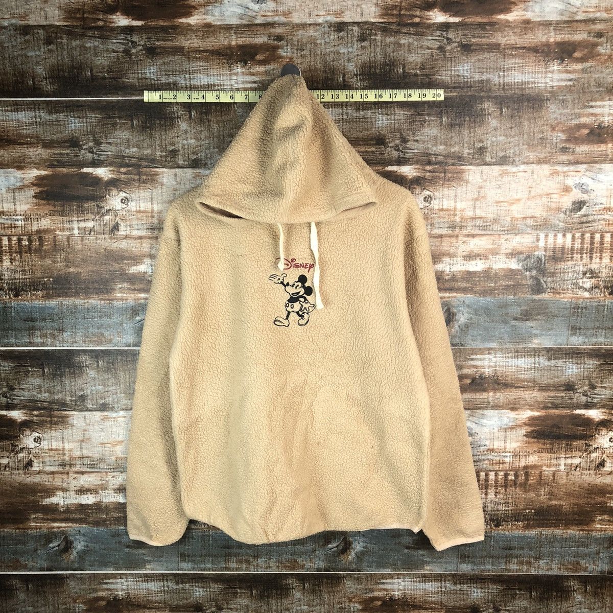 Disney × Mickey Mouse Disney Mickey Mouse Brown Hoodie #A1466 Size US L / EU 52-54 / 3 - 1 Thumbnail
