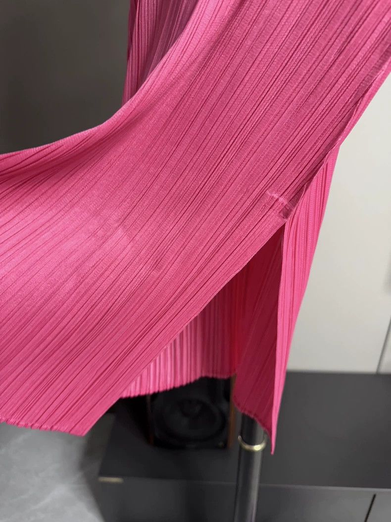 Issey Miyake issey miyake size:3 Pink pleated short sleeves Size XXS / US 00 / IT 34 - 3 Thumbnail