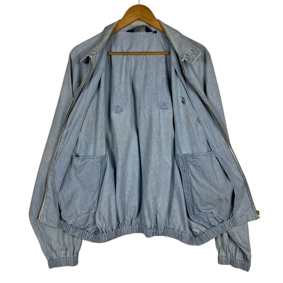 Polo Ralph Lauren 🔥 90s Vintage Polo Ralph Lauren G9 Light Blue Jacket Size US M / EU 48-50 / 2 - 4 Thumbnail
