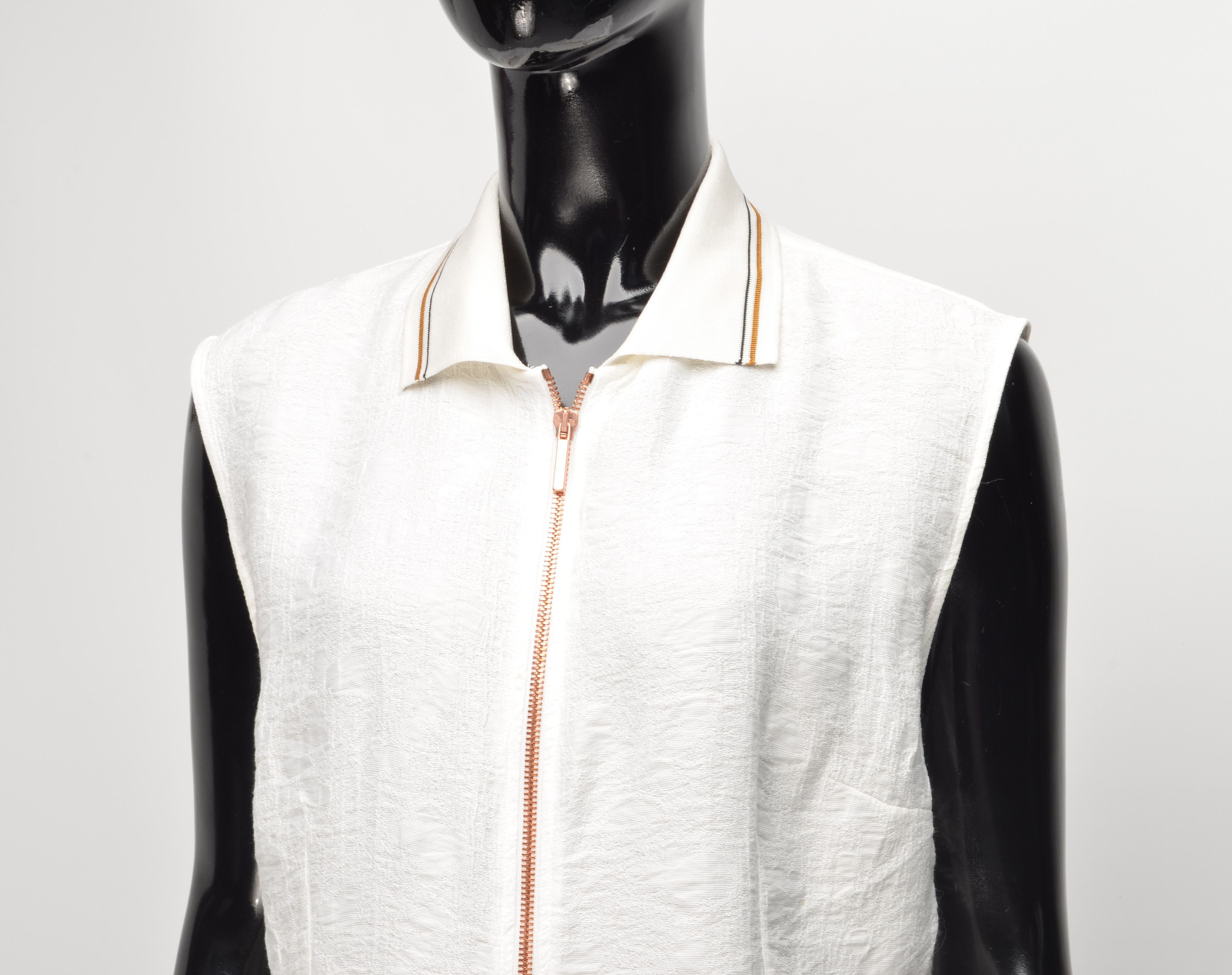Cop Copine Cop Copine Full Zip Graphic Top Blouse Size M / US 6-8 / IT 42-44 - 2 Thumbnail