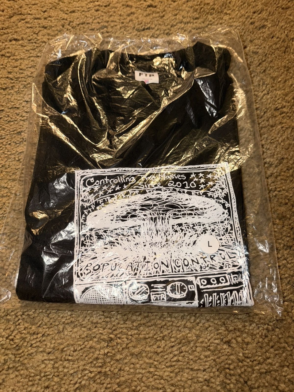 Fuck The Population FTP Population Control Tee Size US L / EU 52-54 / 3 - 1 Thumbnail