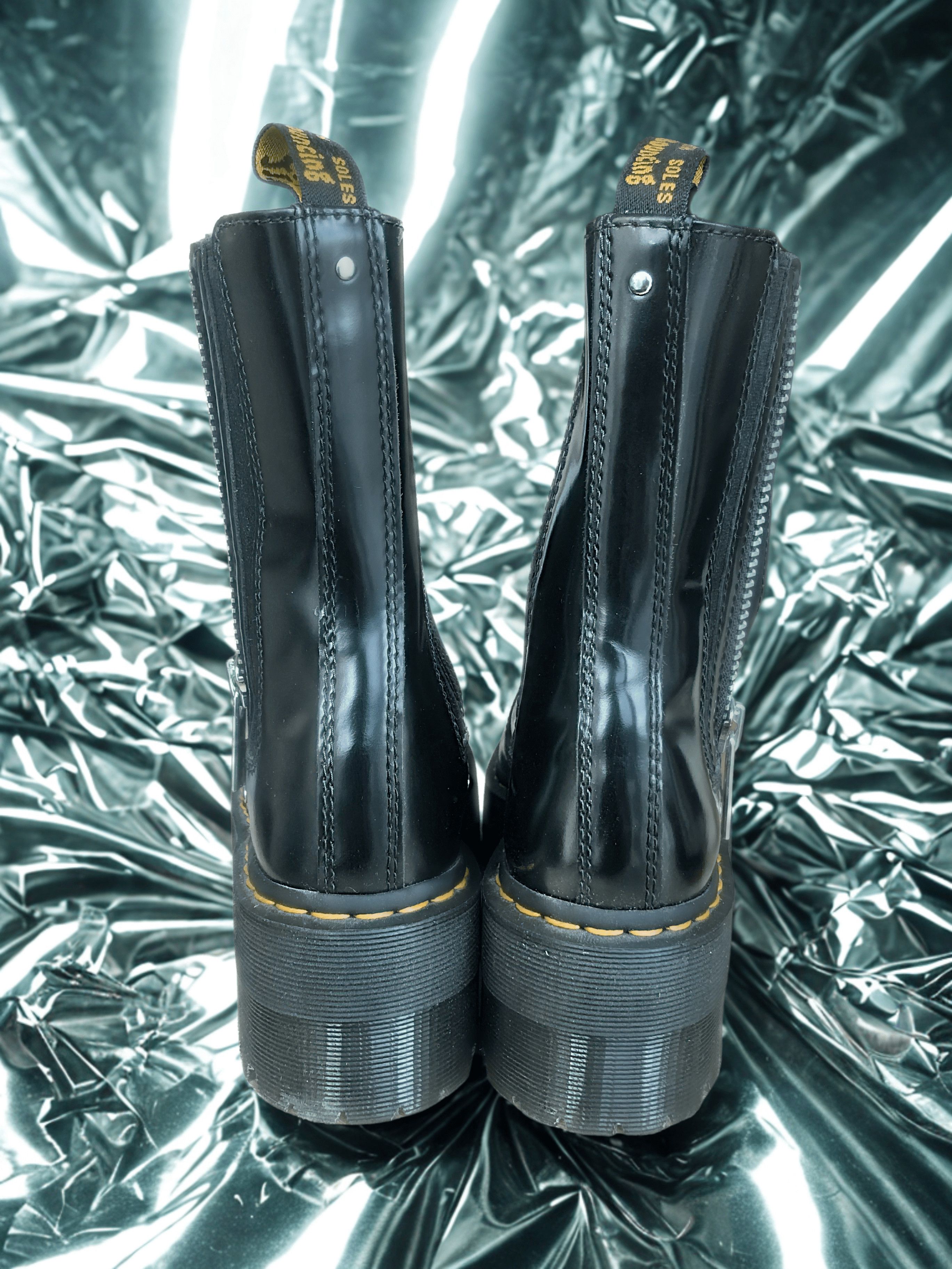 Dr. Martens DR. MARTENS 2976 MAX CHELSEA PLATFORM BOOTS Size US 8.5 / IT 38.5 - 3 Thumbnail