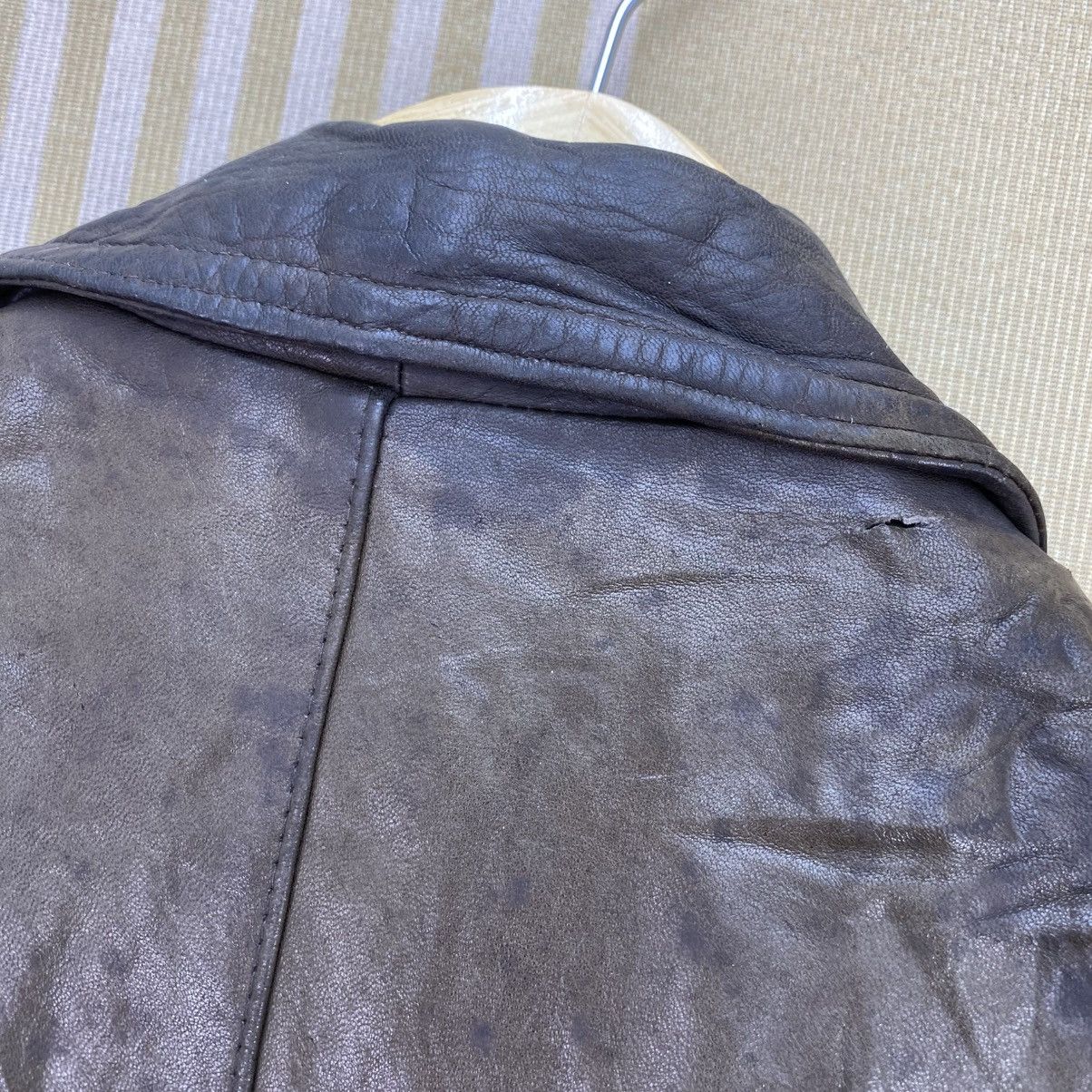 Japanese Brand 🫶 vintage Robert Comstock leather Bomber jacket Size US M / EU 48-50 / 2 - 10 Thumbnail