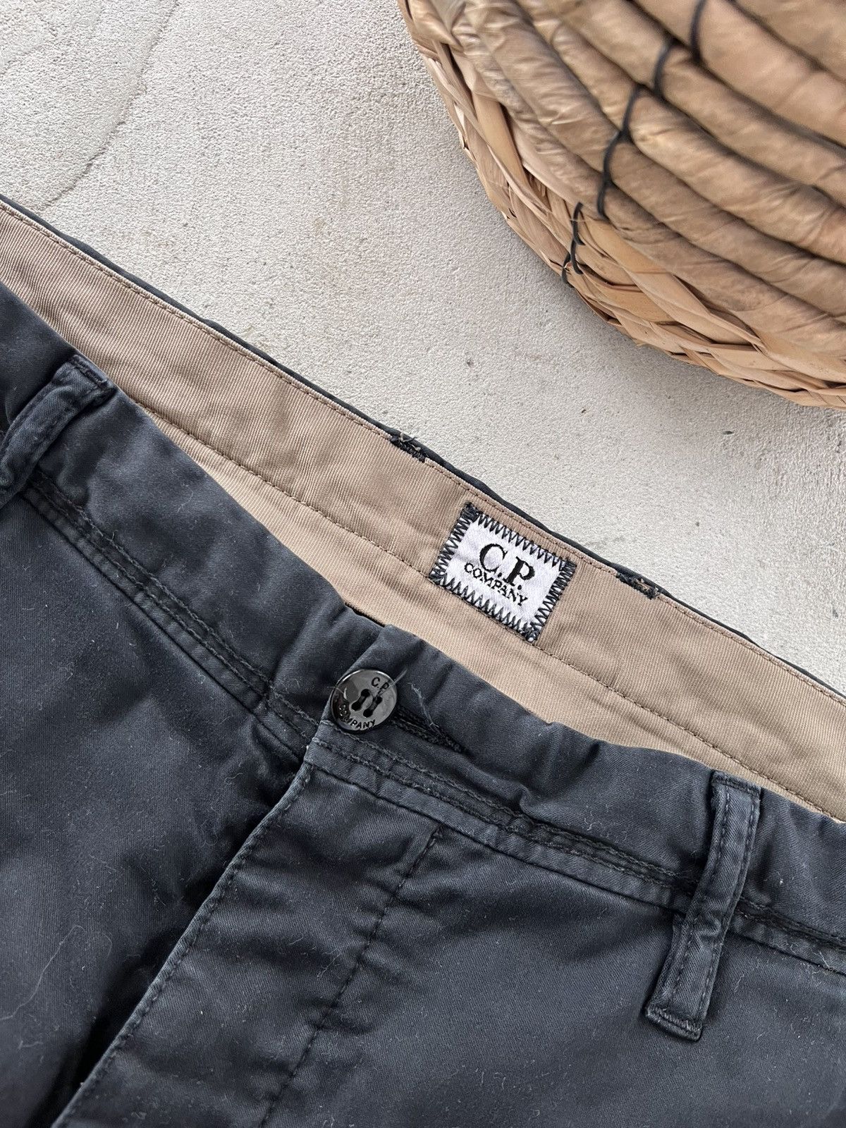 C.P. Company Vintage CP Company Black Slim Cargo Pants Casual Size US 34 / EU 50 - 25 Thumbnail