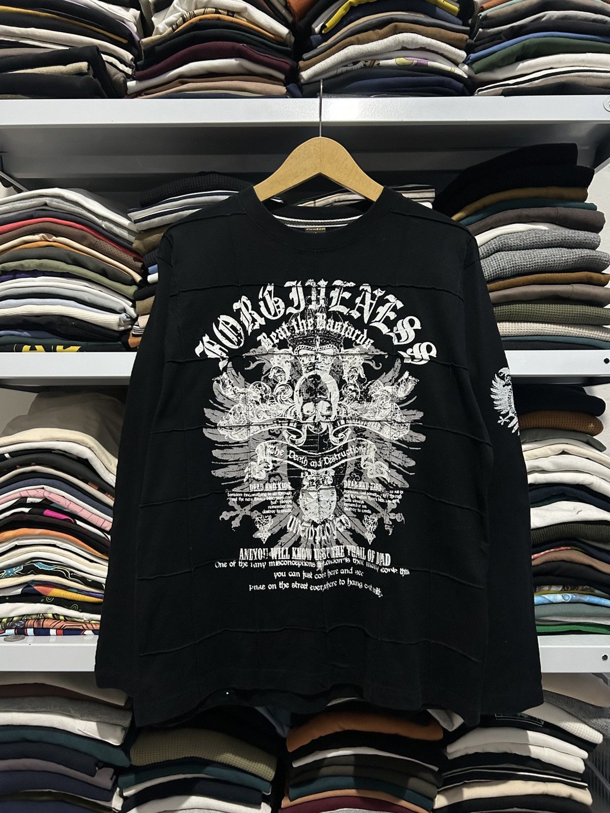 Japanese Brand VINTAGE ELEMENTS Y2K Longsleeve Shirt Size US L / EU 52-54 / 3 - 1 Thumbnail