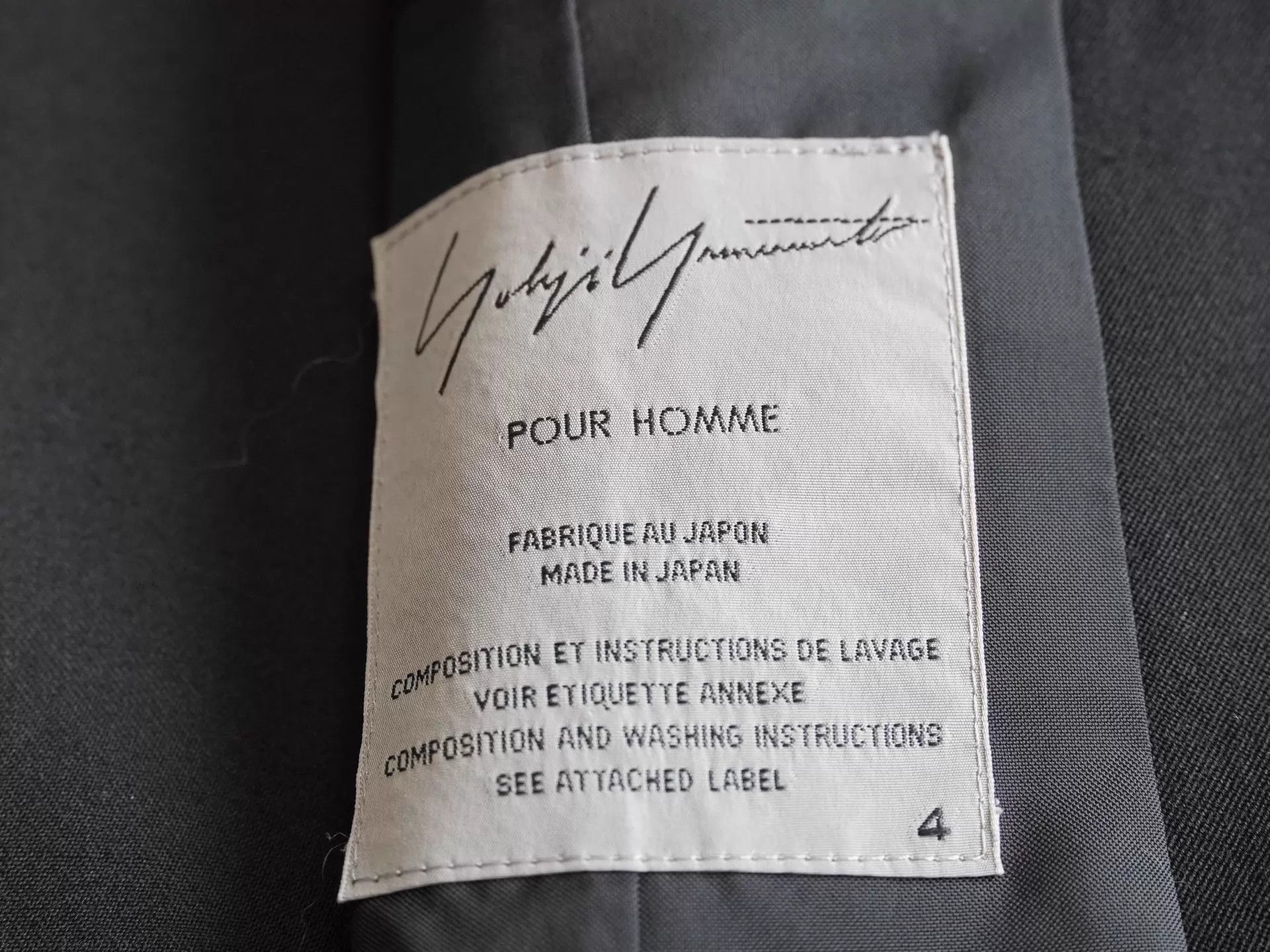 Yohji Yamamoto Yohji Yamamoto 2008SS Peace Dove Jacket Size 4 Size US XL / EU 56 / 4 - 7 Thumbnail