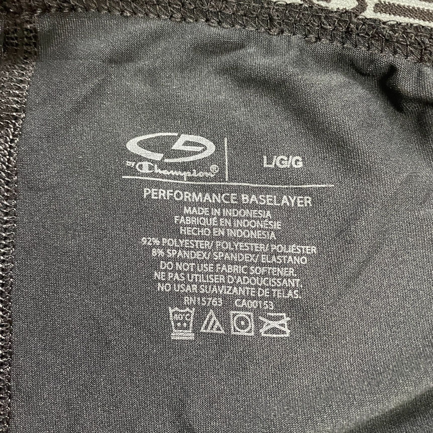 Champion CHAMPION C9 Leggings Womens Large Black Compression Activewear 28in Size 36" / US 14 / IT 50 - 4 Thumbnail