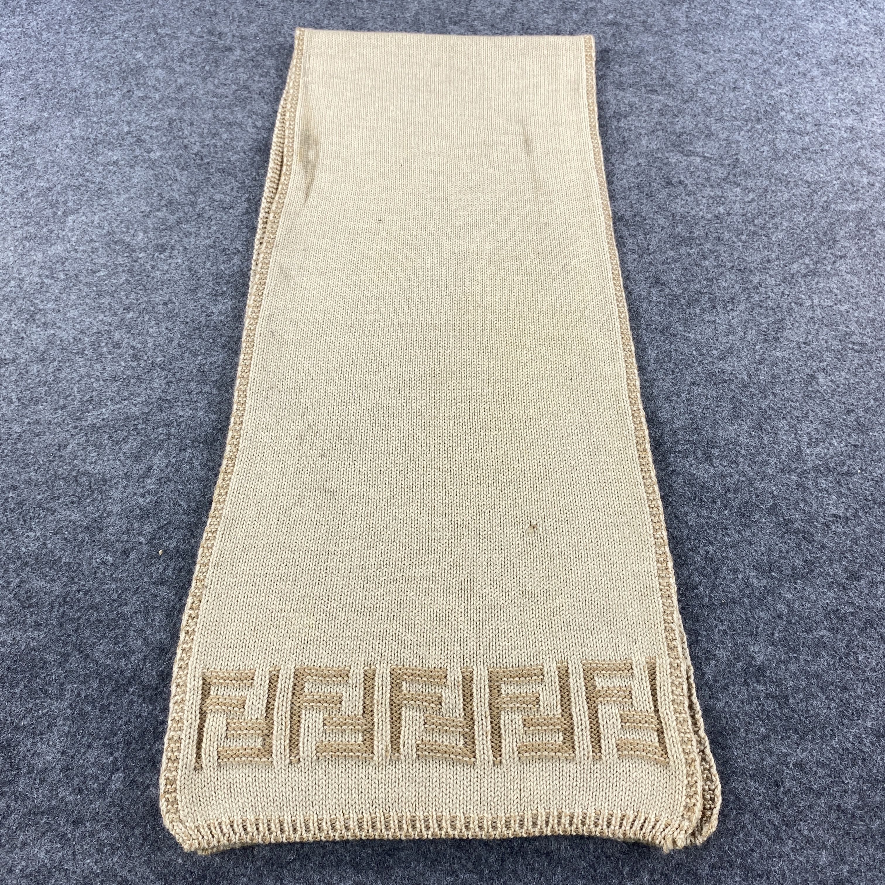 Fendi × Vintage FENDI Scarf # Muffler # Neckwear # D471 Size ONE SIZE - 7 Thumbnail