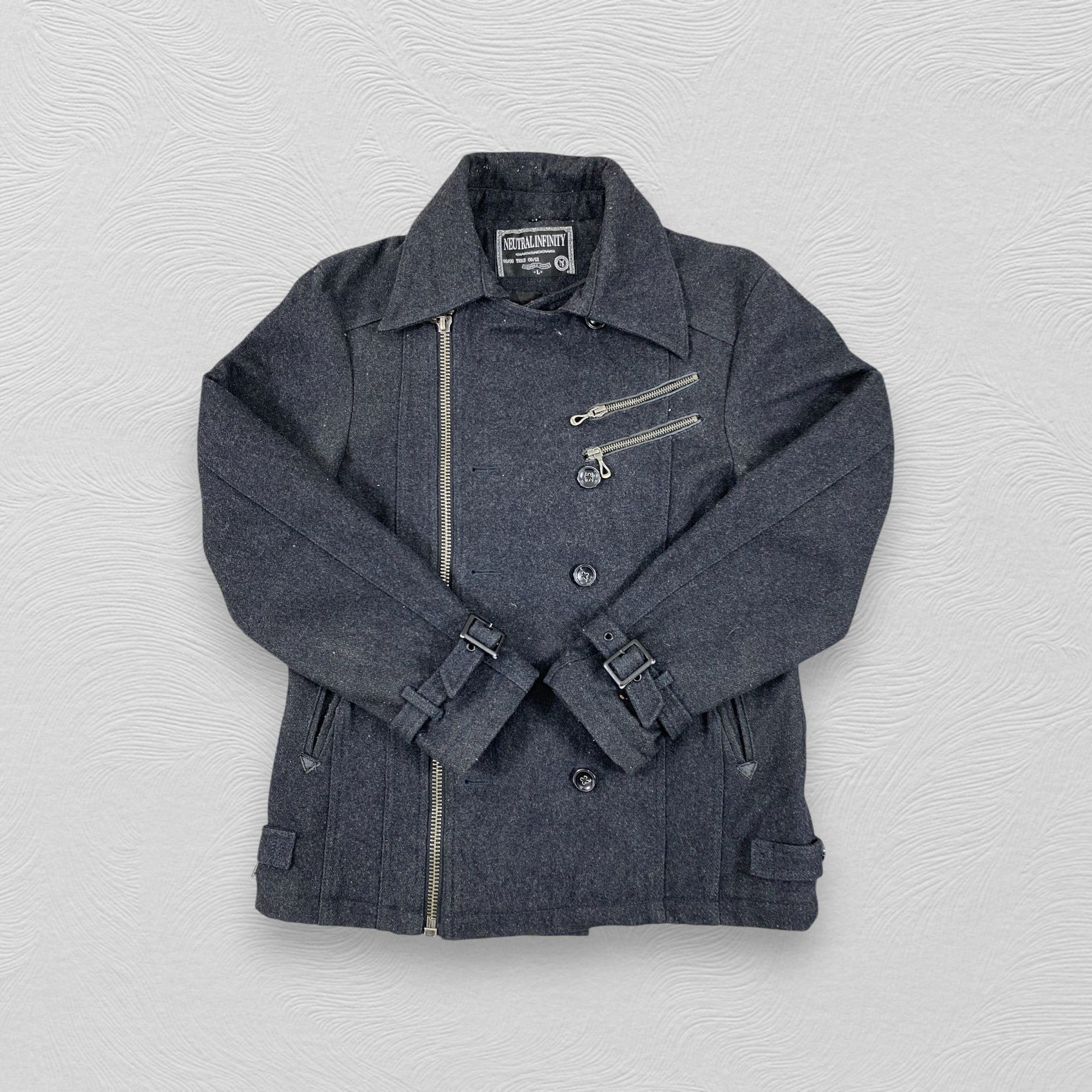 If Six Was Nine Neutral Infinity Wool ifsixwasnine lgb style Jacket-J181 Size US M / EU 48-50 / 2 - 4 Thumbnail