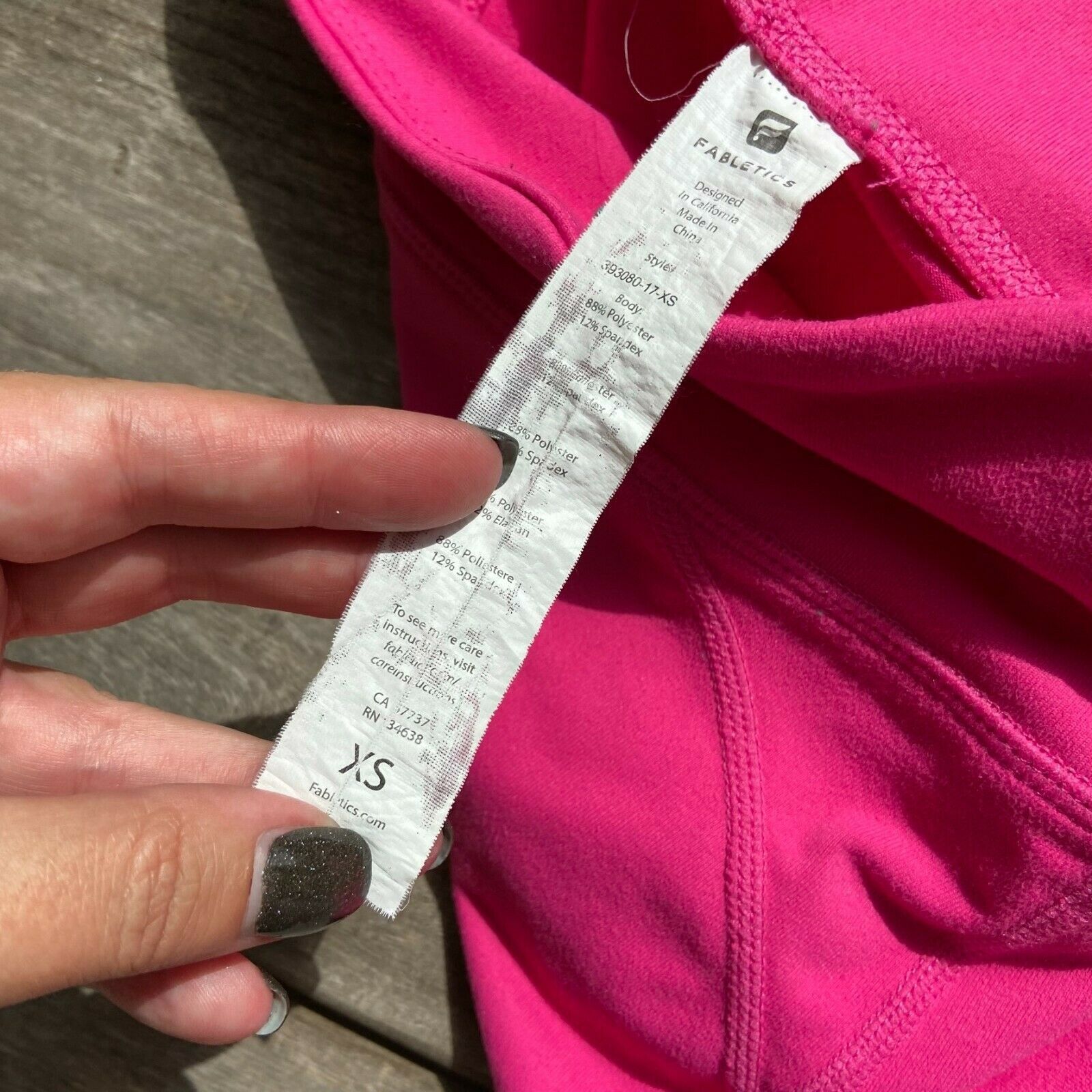 Other Fabletics Lima Capri Capris Workout Leggings Size XS Pink Size 26" / US 2 / IT 38 - 5 Thumbnail