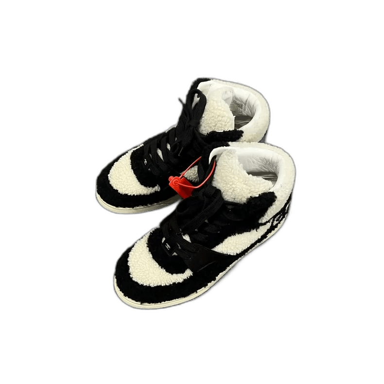 Chanel Chanel HighTop Teddy Bear Sneakers -2505 Size US 8 / IT 38 - 1 Thumbnail