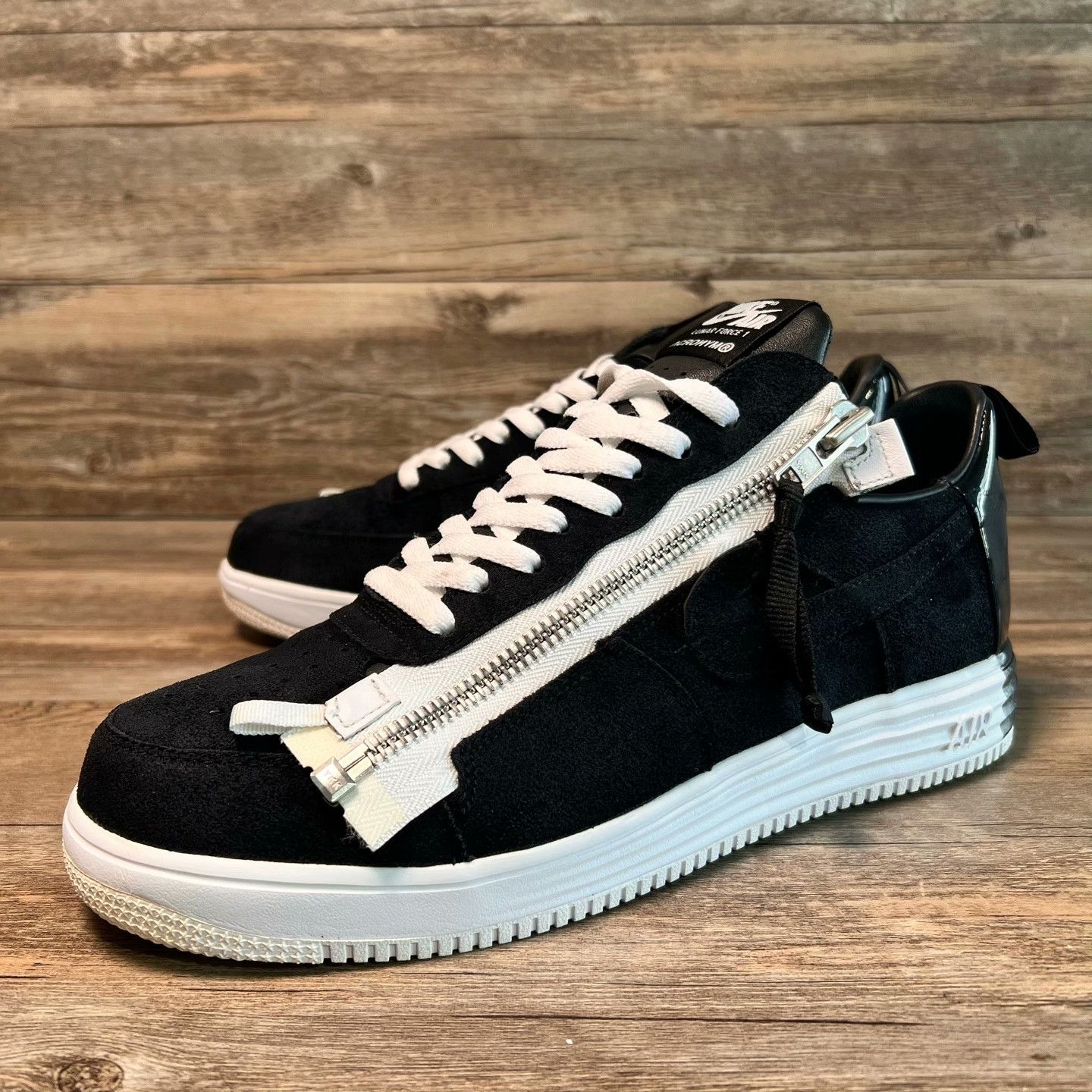 Nike Nike AF1 Black Lowtop Sneakers 45 Men Size US 11.5 / EU 44-45 - 1 Thumbnail