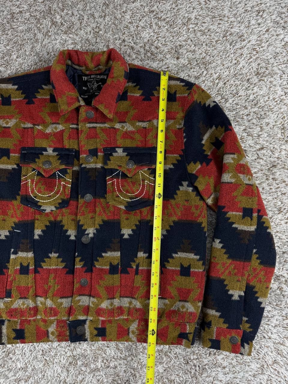 True Religion True Religion Men's South Western Jimmy Jacket Size US M / EU 48-50 / 2 - 5 Thumbnail