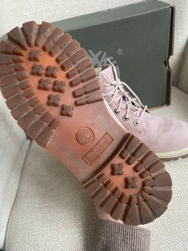 Timberland pink timberlands boot 6in premium boots in light pink Size US 6.5 / IT 36.5 - 4 Thumbnail