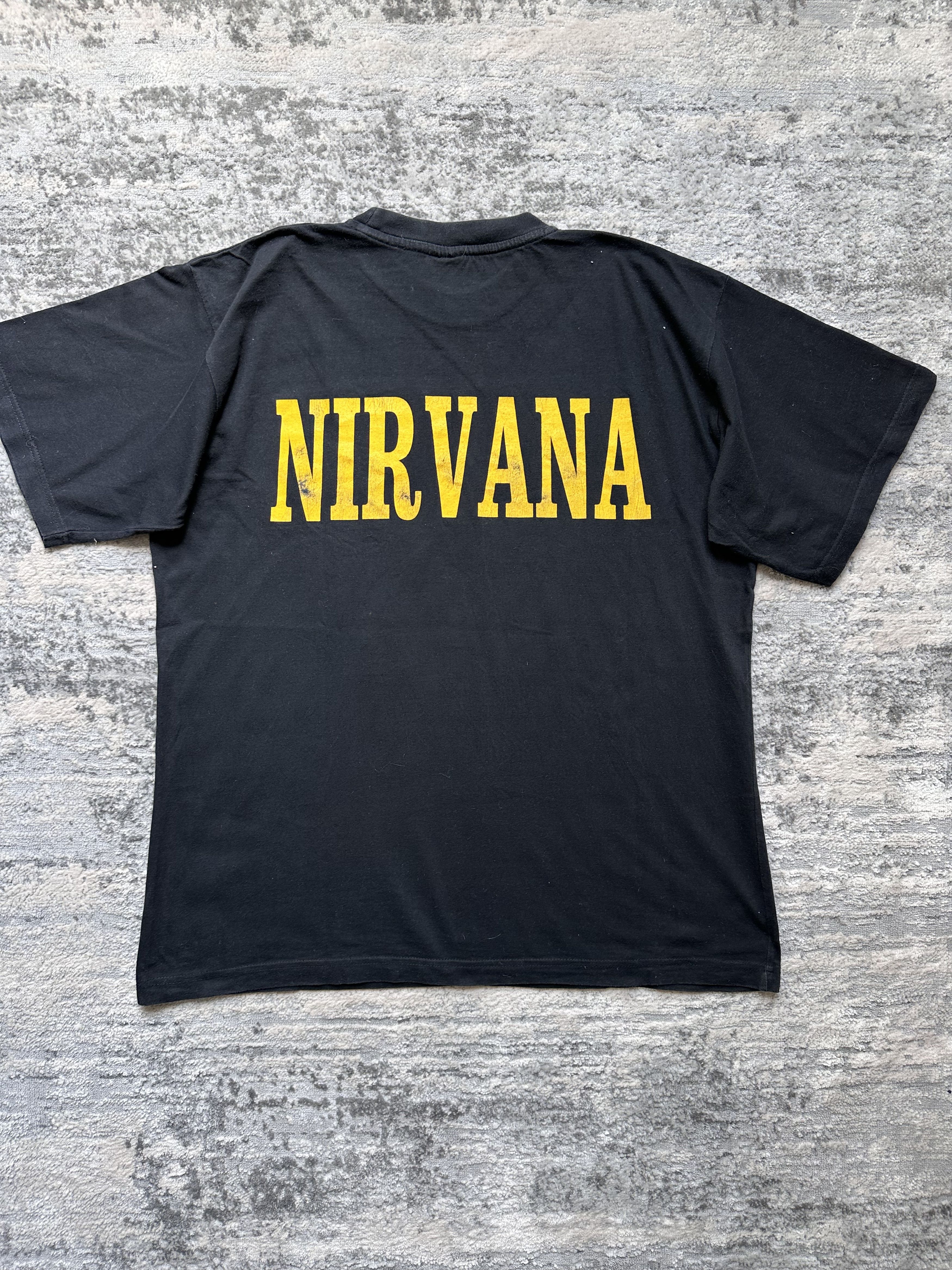 Nirvana × Vintage Nirvana vintage t shirt Size US L / EU 52-54 / 3 - 5 Thumbnail