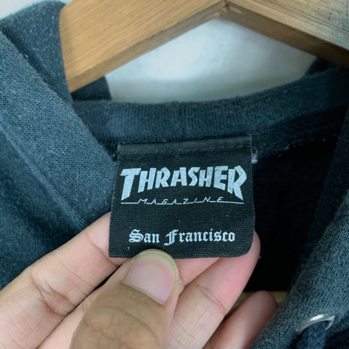 Thrasher THRASHER San Francisco Big Logo Pullover Hoodies #0772-C35 Size US M / EU 48-50 / 2 - 12 Thumbnail
