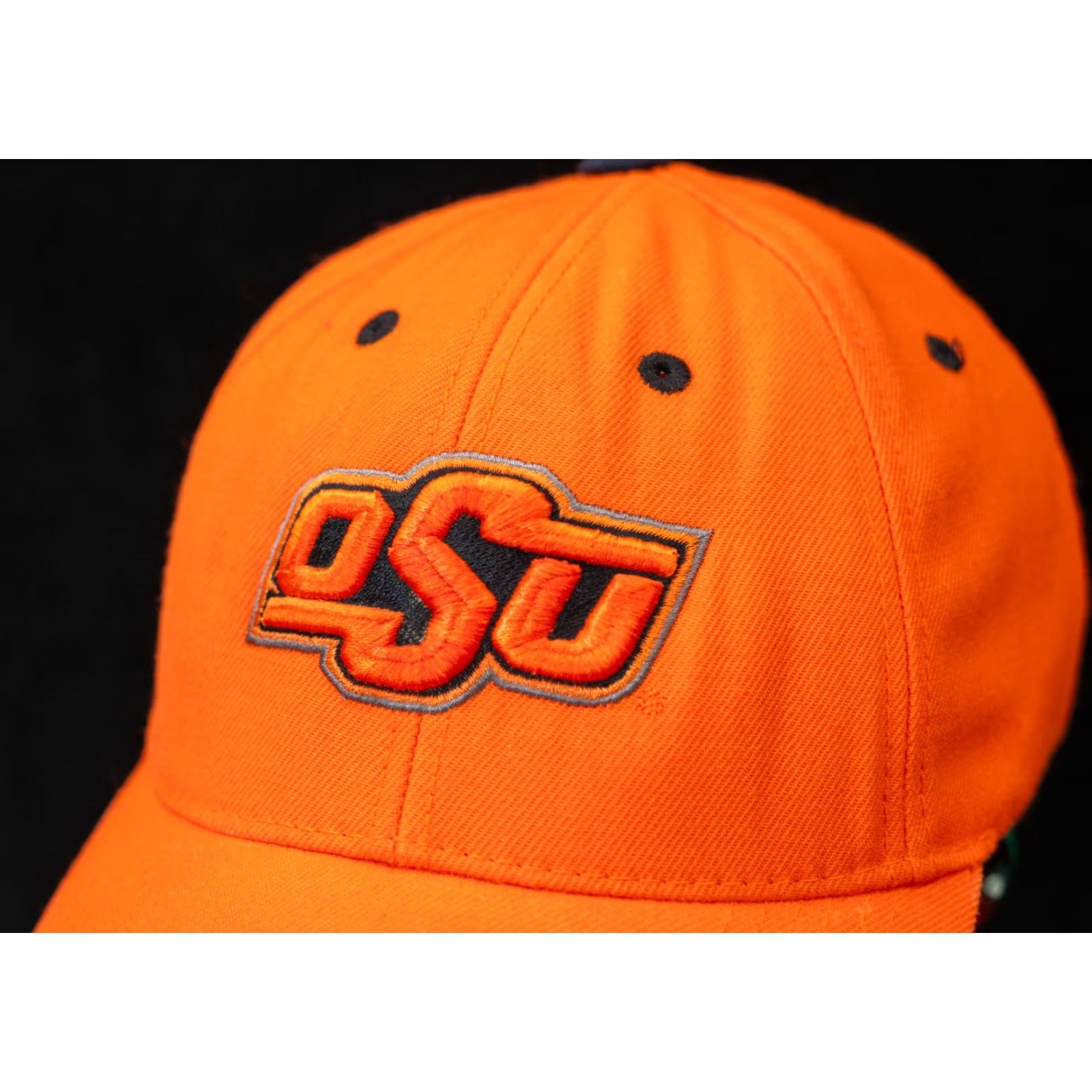Top Of The World VINTAGE OKLAHOMA STATE UNIVERSITY OSU Cowboys Orange Strapback VTG Cowboy? Size ONE SIZE - 3 Thumbnail