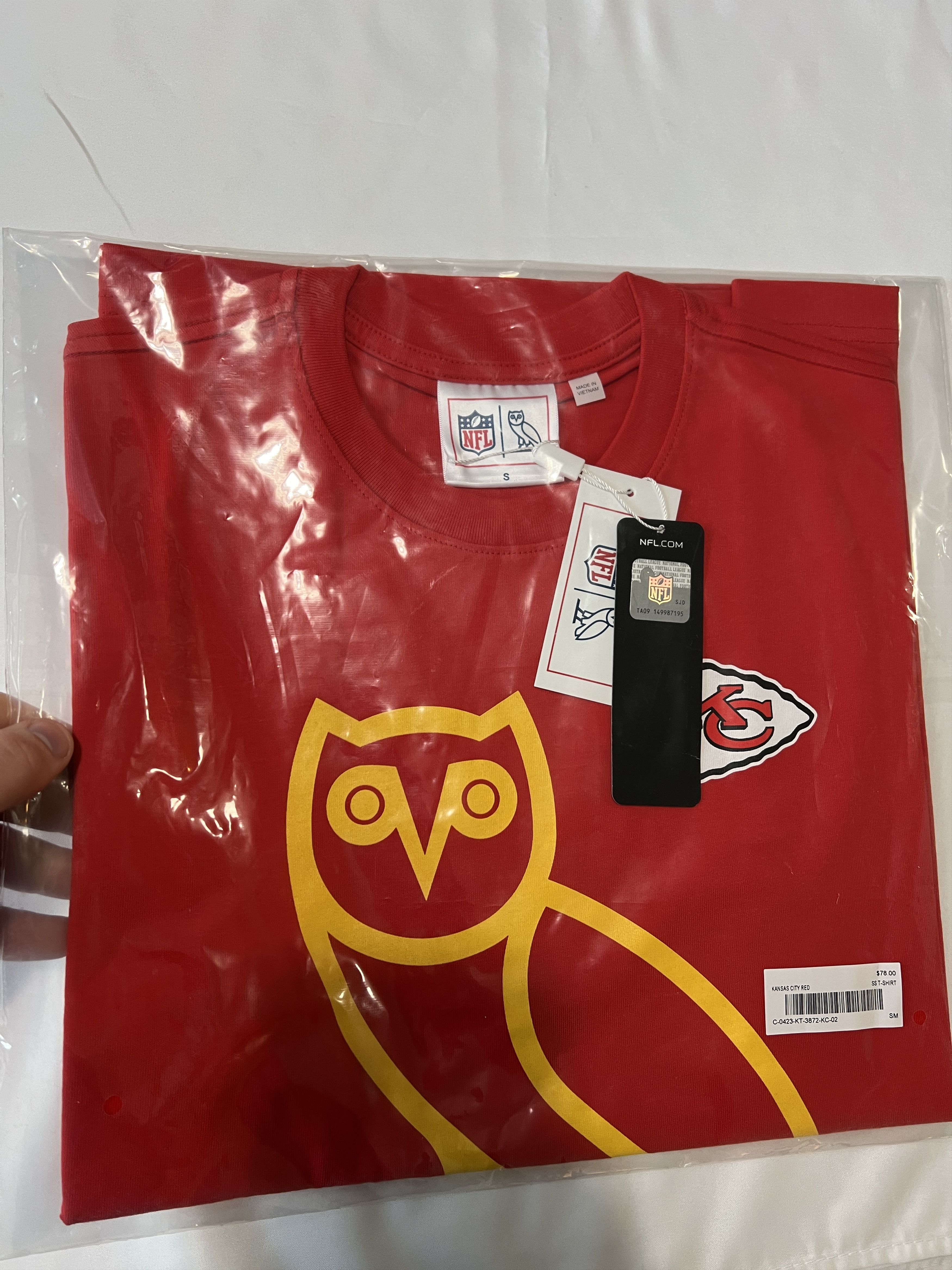Drake OVO x NFL KANSAS CITY CHIEFS OG T-SHIRT Size US S / EU 44-46 / 1 - 1 Thumbnail