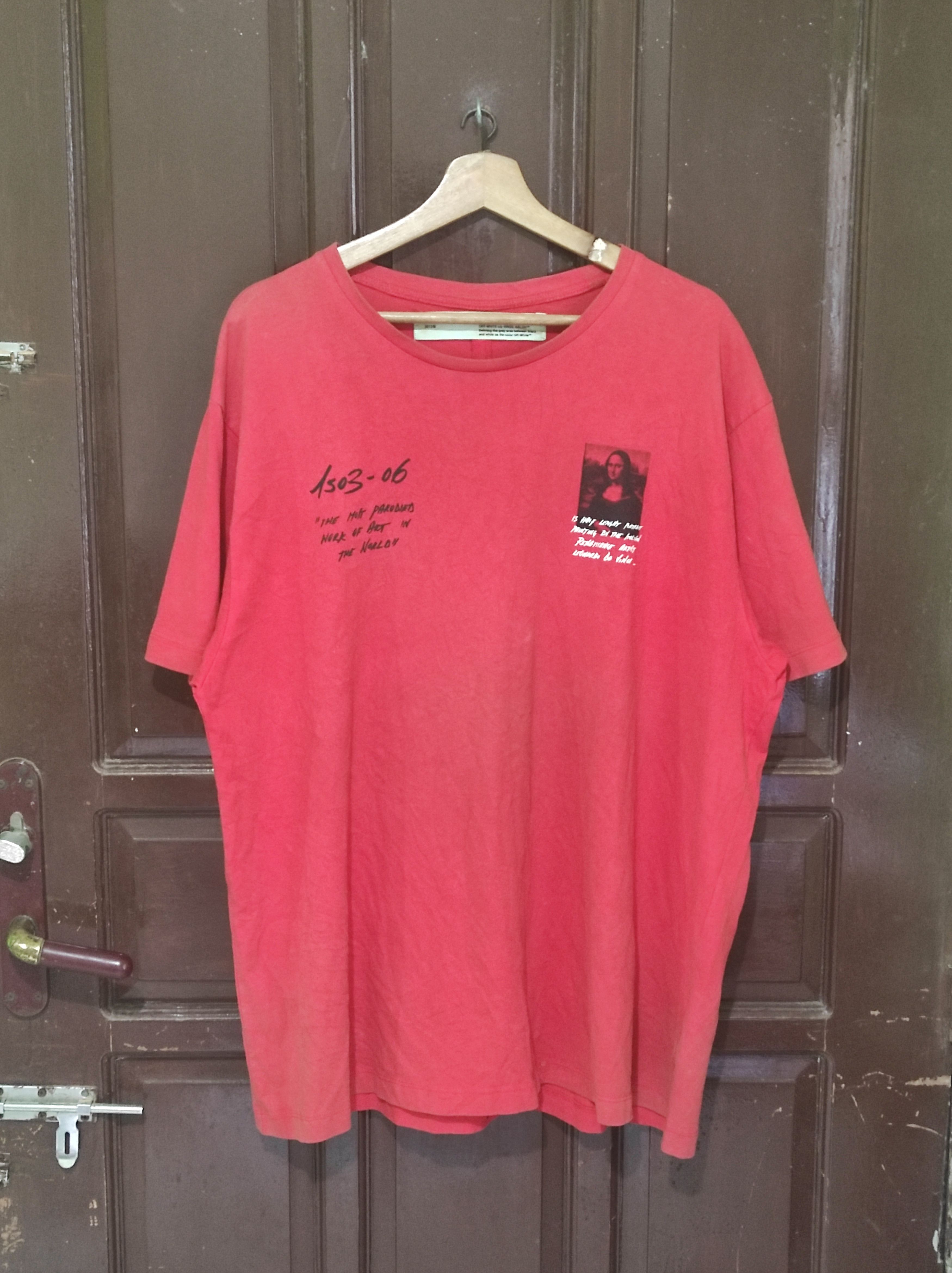 Virgil Abloh Offwhite Monalisa Oversized Shirt