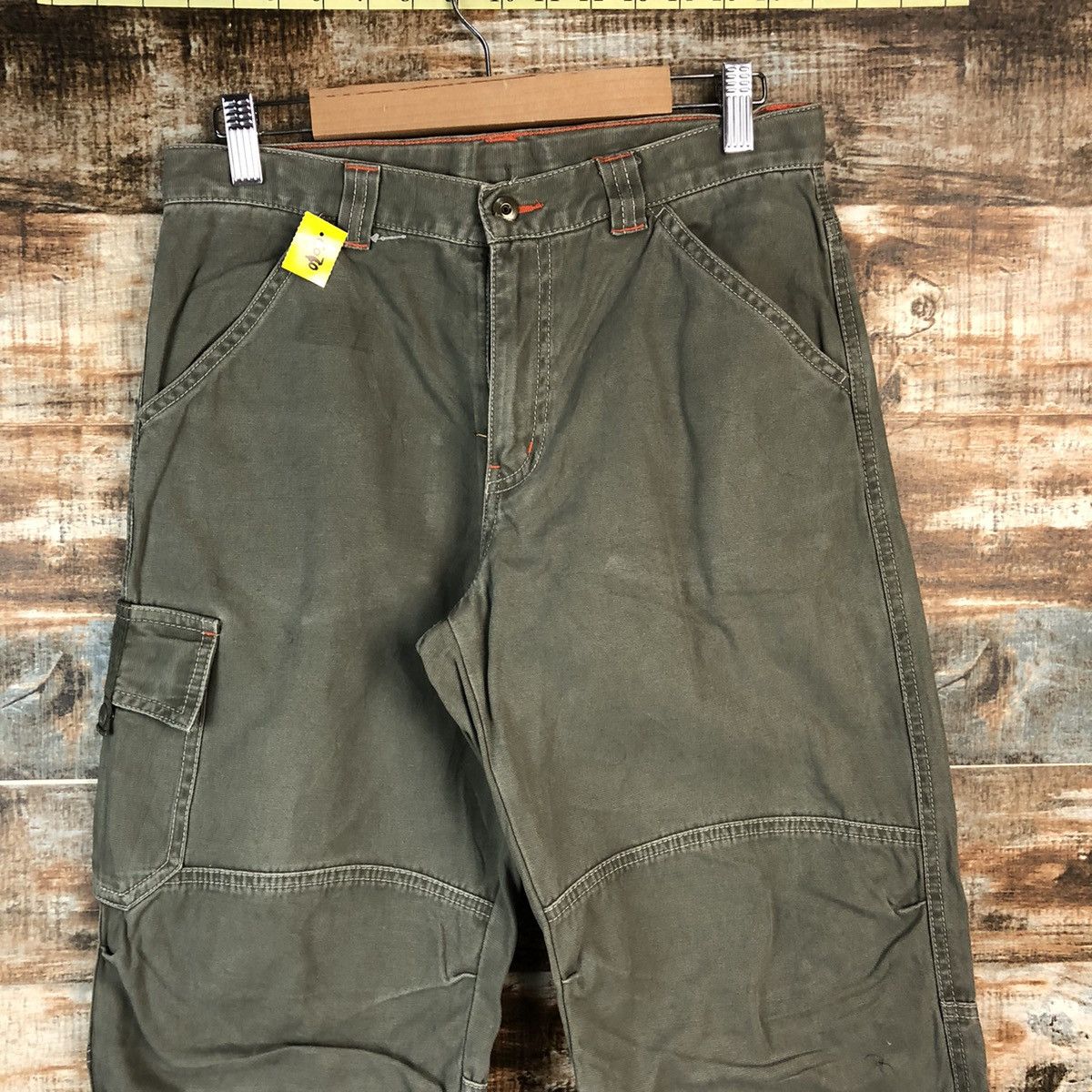 Japanese Brand DLL Uniqlo Cargo utility tactical Multipocket Pants #C070 Size US 27 - 4 Thumbnail