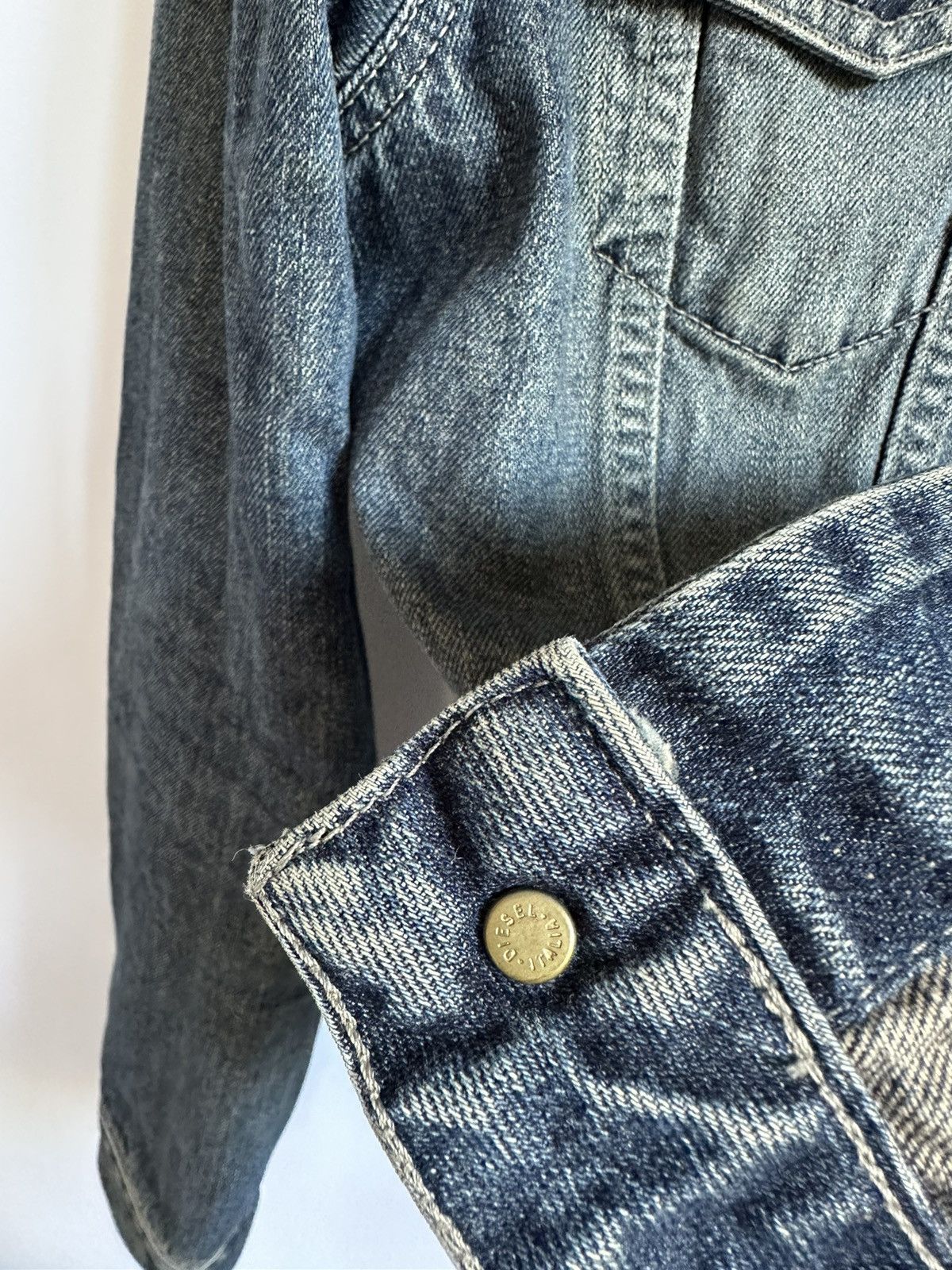 Diesel × Vintage Diesel Vintage Denim Jacket Size M / US 6-8 / IT 42-44 - 5 Thumbnail