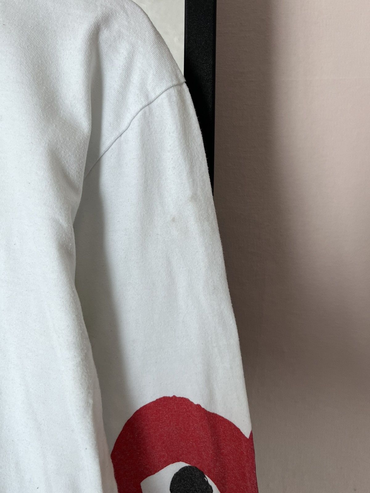 Comme des Garcons PLAY Commes des Garcons Play Big Logo Longsleeve Size US XL / EU 56 / 4 - 6 Thumbnail