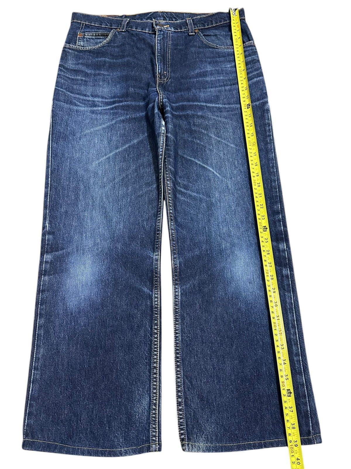 Levi's Vintage 90s Levis 605 Orange Tab Faded Wash Baggy Jeans Size US 36 / EU 52 - 14 Thumbnail