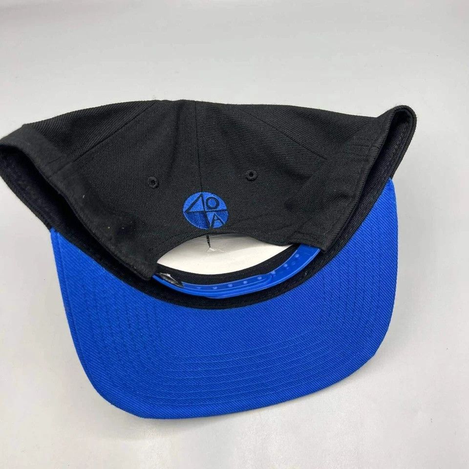 Jordan Brand Air Jordan Hat Men Black Blue Jumpman Spike 40 Snap Back Cap Size ONE SIZE - 6 Thumbnail