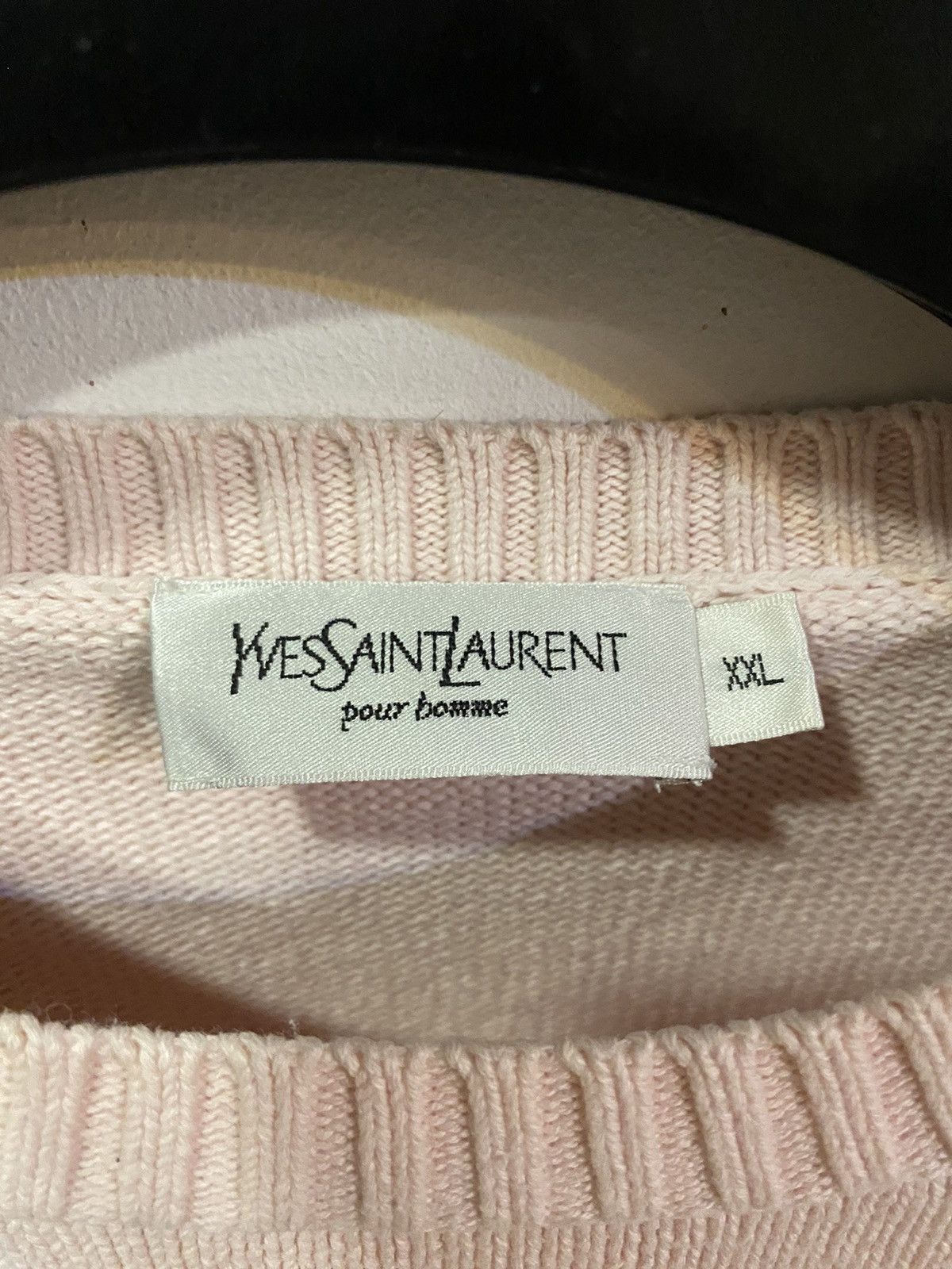 Yves Saint Laurent Pinky YSL Sweater Knit YSL Sweatshirt Size US XXL / EU 58 / 5 - 5 Thumbnail