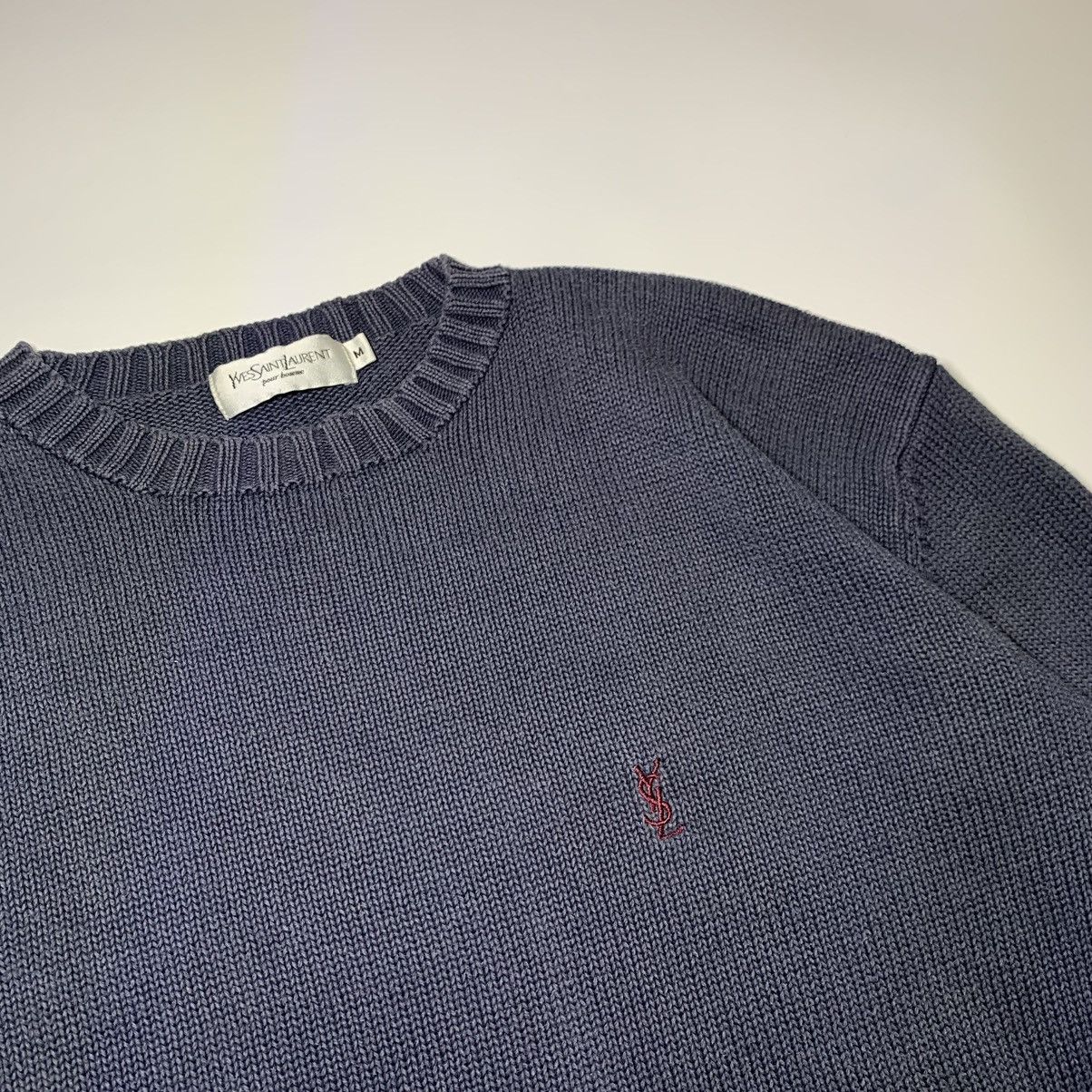 Yves Saint Laurent Vintage YSL Yves Saint Laurent Sweater Knit Size US M / EU 48-50 / 2 - 7 Thumbnail