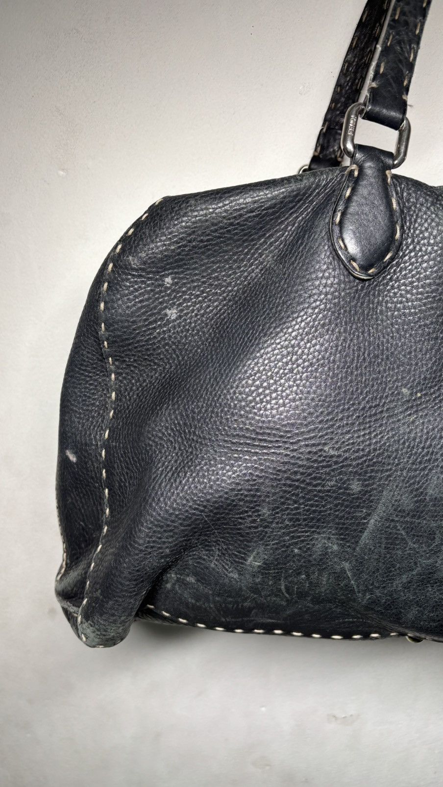 Fendi Fendi bag shoulder tote cuir leather italy archive 2000 Size ONE SIZE - 4 Thumbnail